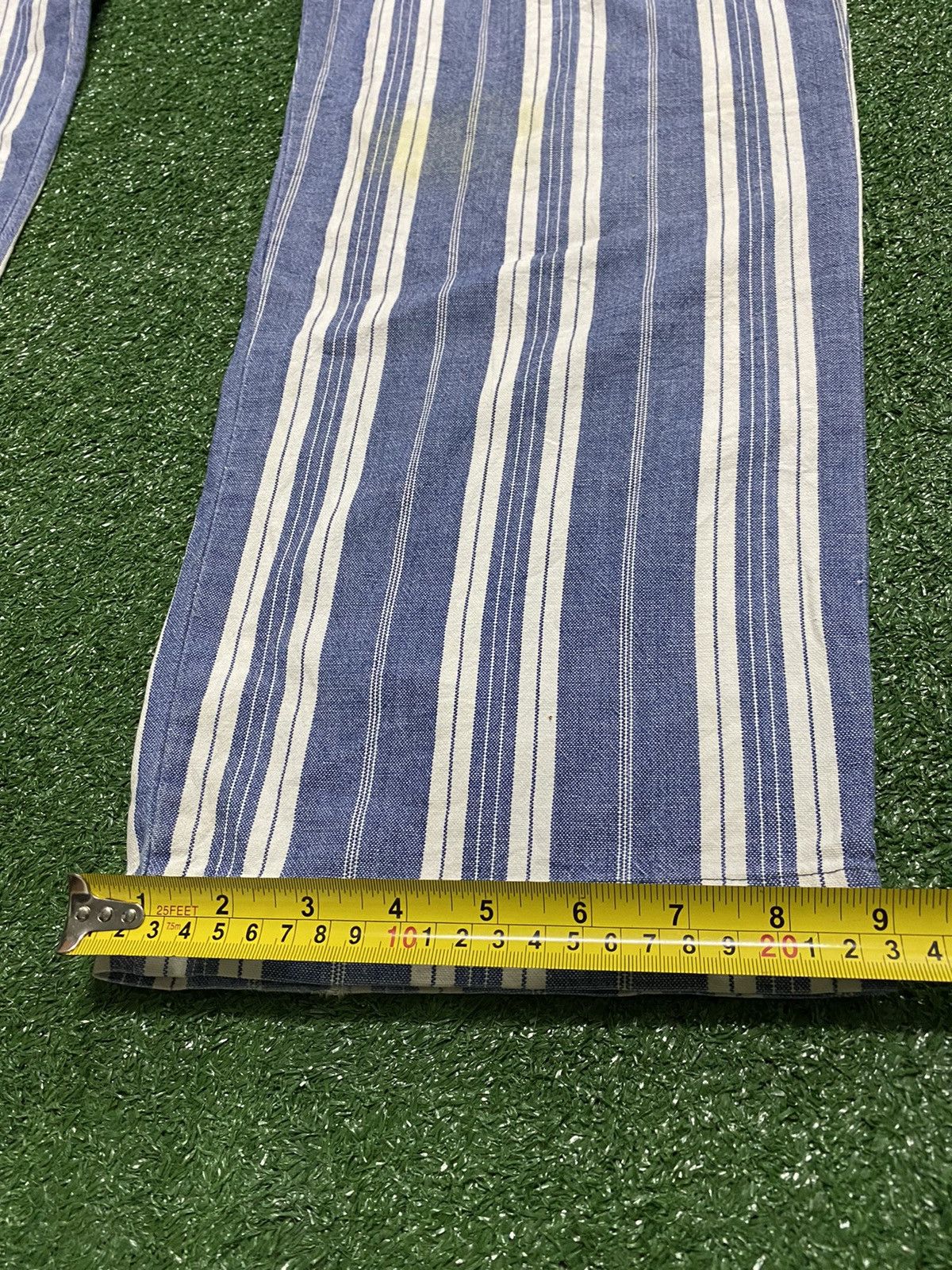 Nigel Cabourn × Vintage Vintage Nigel Cabourn Stripes Pants Size US 28 / EU 44 - 14 Thumbnail