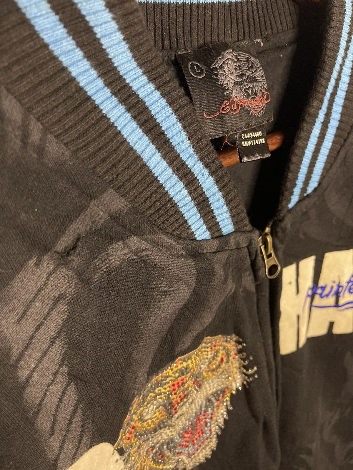 Christian Audigier × Ed Hardy Ed Hardy by Christian Audigier Dragon Sweater Size US M / EU 48-50 / 2 - 3 Thumbnail