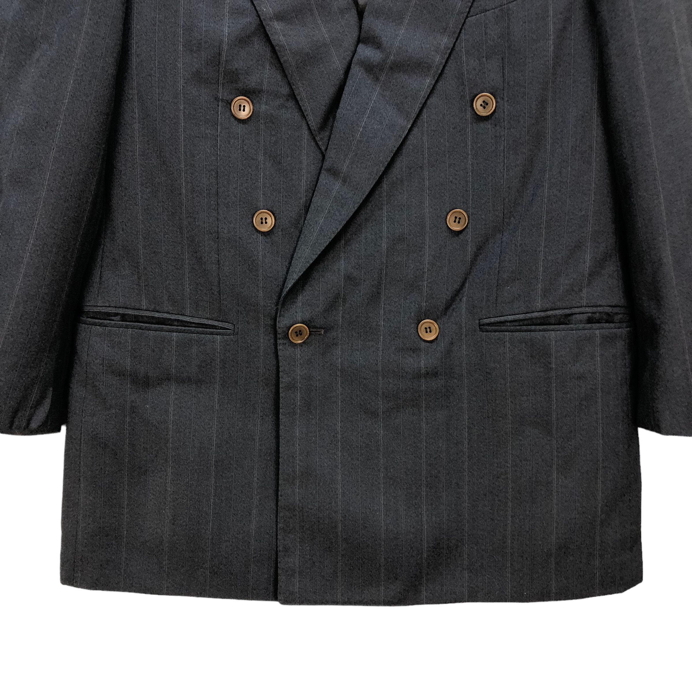 Lanvin LANVIN PARIS STRIPED SUIT JACKET / BLAZERS #7175-115 Size 46R - 3 Thumbnail