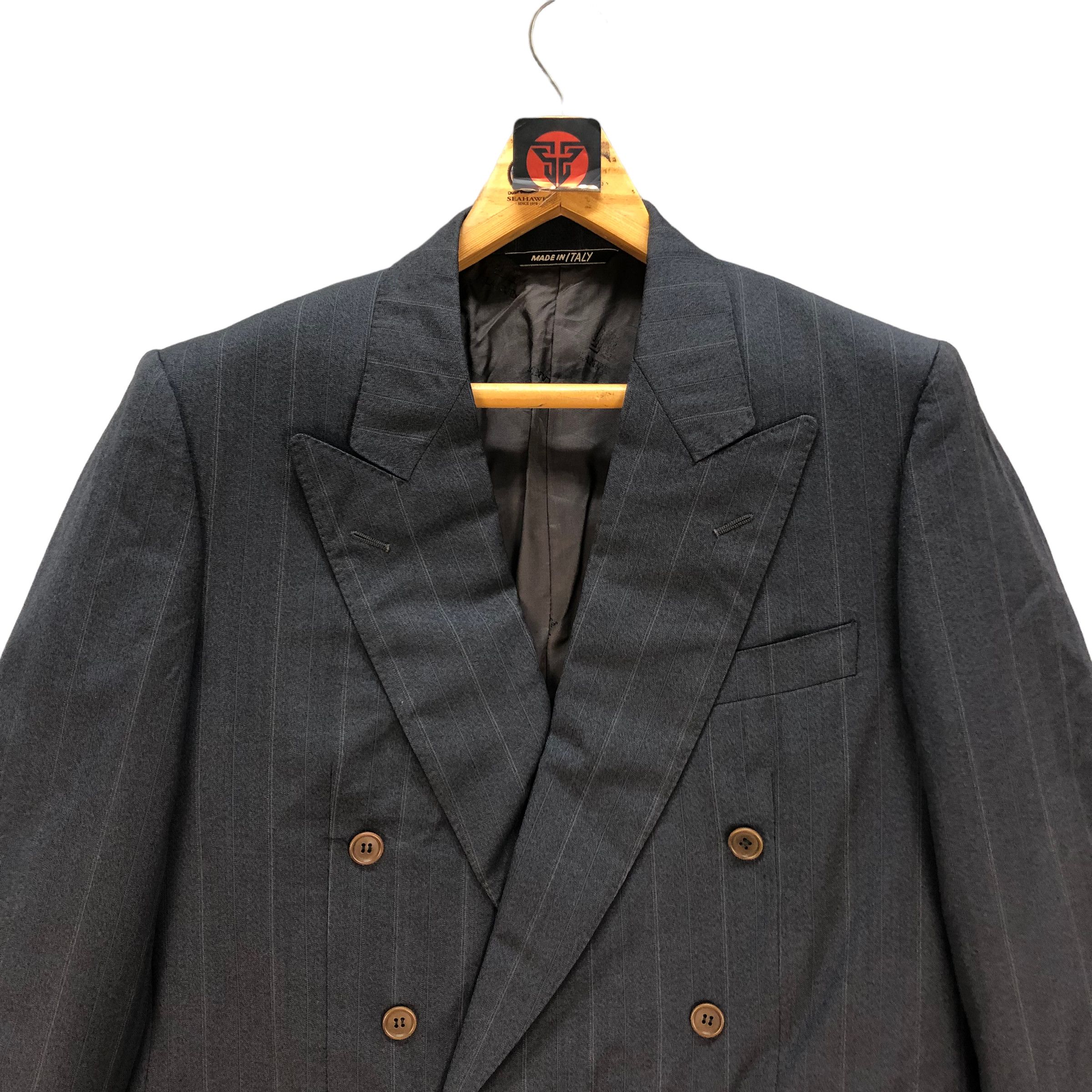 Lanvin LANVIN PARIS STRIPED SUIT JACKET / BLAZERS #7175-115 Size 46R - 2 Thumbnail
