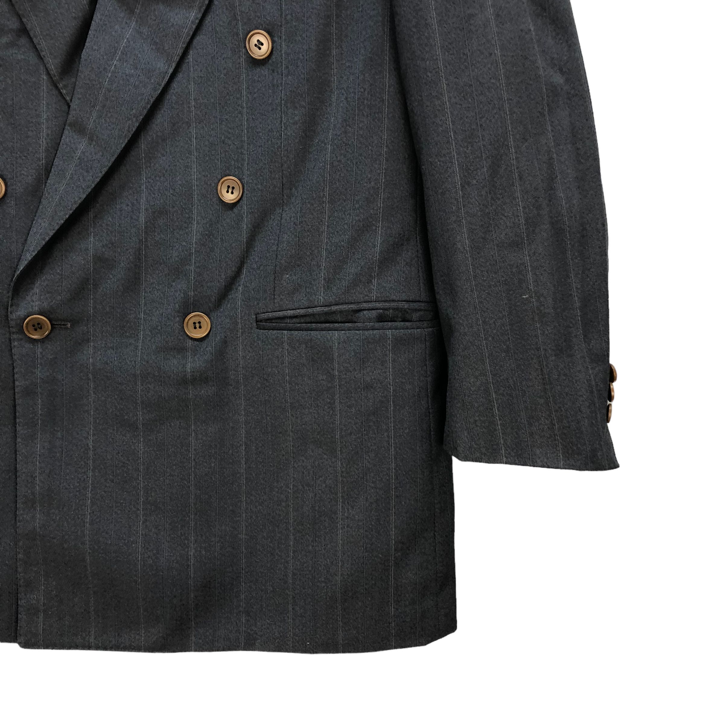 Lanvin LANVIN PARIS STRIPED SUIT JACKET / BLAZERS #7175-115 Size 46R - 5 Thumbnail