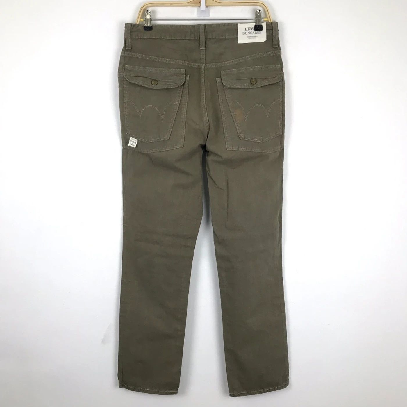 Edwin × Japanese Brand (SY0116) EDWIN DUNGAREE HEMP JAPAN PANTS Size US 34 / EU 50 - 1 Thumbnail