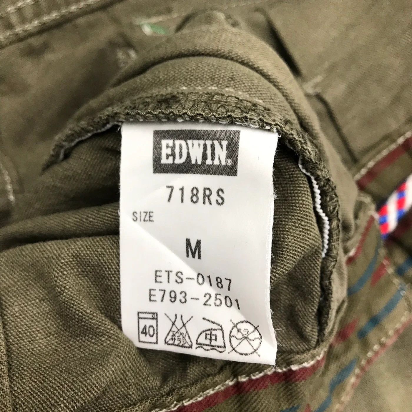 Edwin × Japanese Brand (SY0116) EDWIN DUNGAREE HEMP JAPAN PANTS Size US 34 / EU 50 - 7 Thumbnail