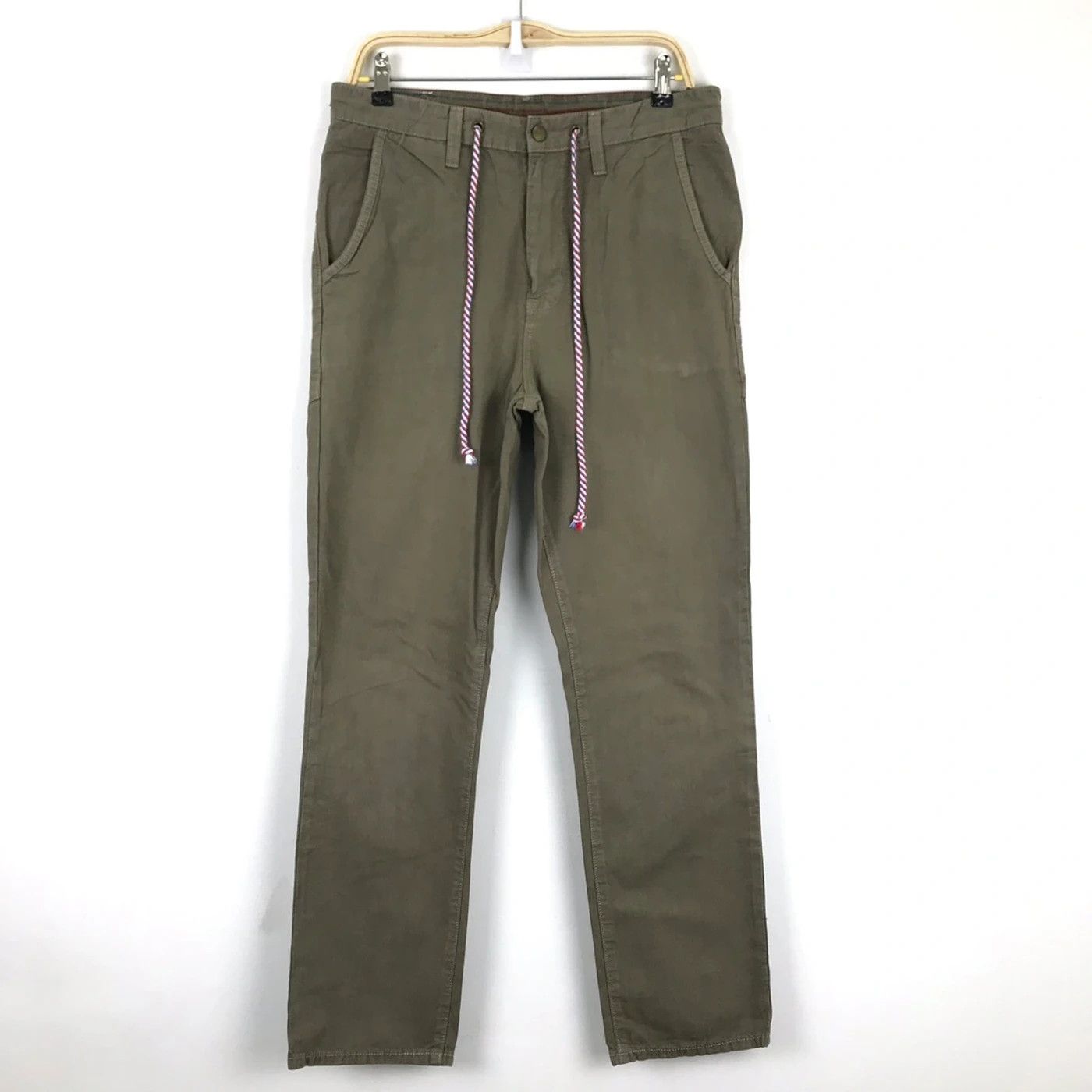 Edwin × Japanese Brand (SY0116) EDWIN DUNGAREE HEMP JAPAN PANTS Size US 34 / EU 50 - 4 Thumbnail