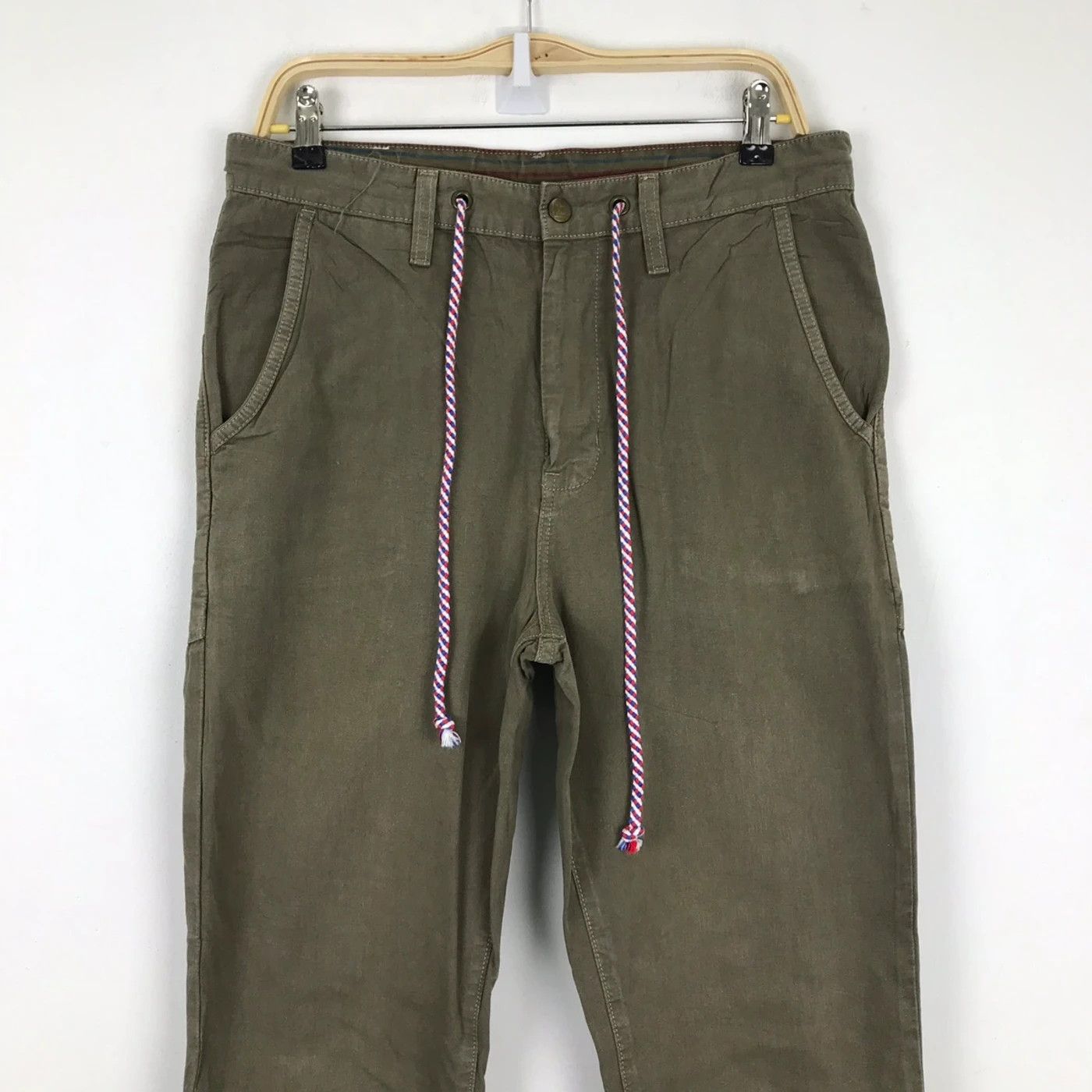 Edwin × Japanese Brand (SY0116) EDWIN DUNGAREE HEMP JAPAN PANTS Size US 34 / EU 50 - 5 Thumbnail