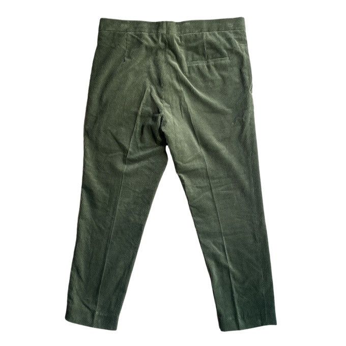 Haider Ackermann Haider Ackermann green corduroy cropped pants Size US 32 / EU 48 - 2 Thumbnail