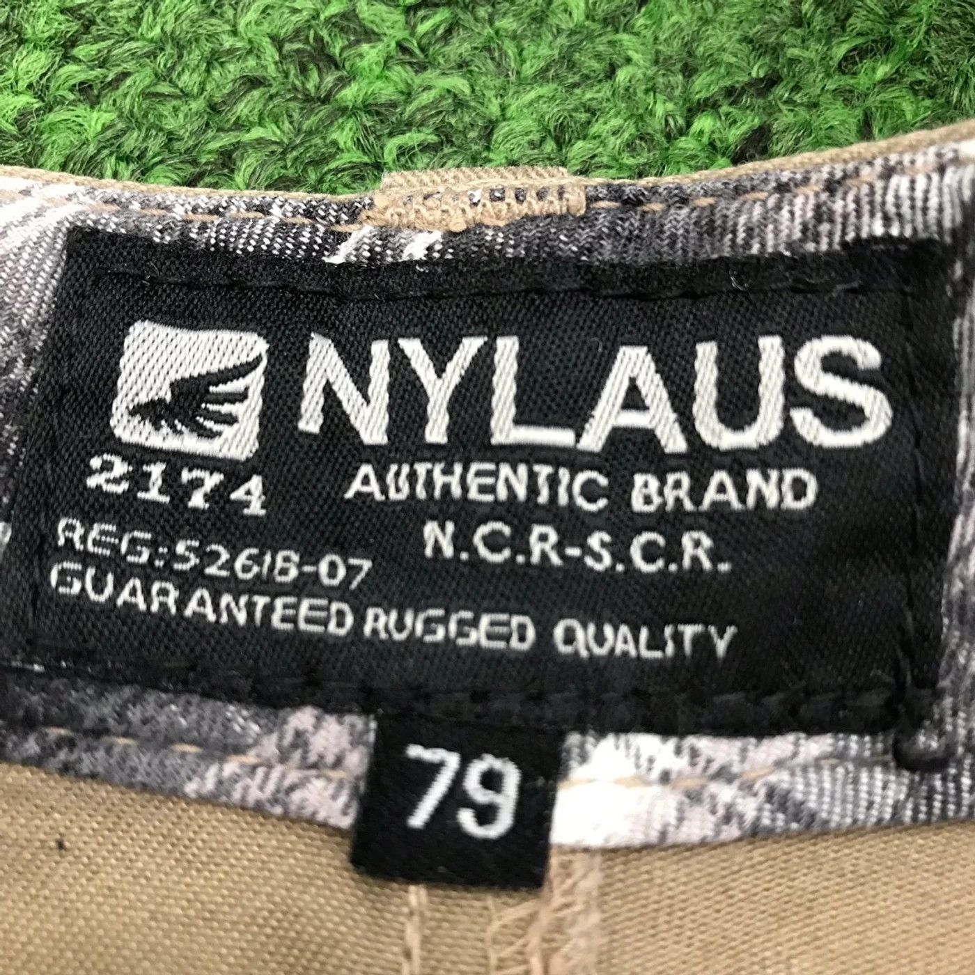 Japanese Brand (SY0117) NYLAUS 7 POCKETS JAPAN DOUBLE WAIST PANTS Size US 31 - 6 Thumbnail