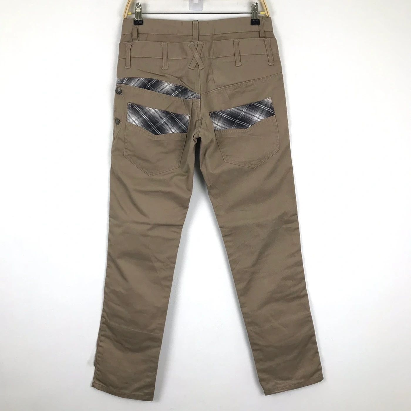 Japanese Brand (SY0117) NYLAUS 7 POCKETS JAPAN DOUBLE WAIST PANTS Size US 31 - 1 Thumbnail