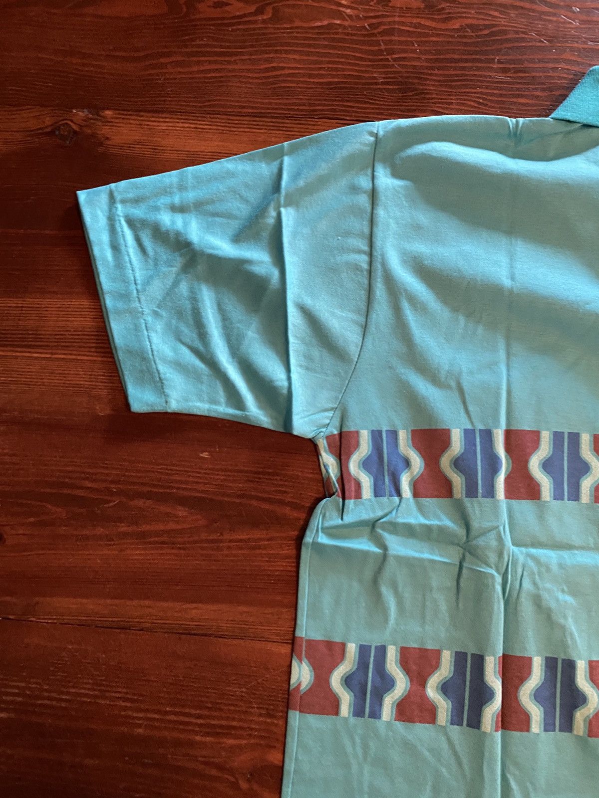 Vintage Vintage 90’s Napoli Patterned Short Sleeve Polo Size US S / EU 44-46 / 1 - 9 Thumbnail