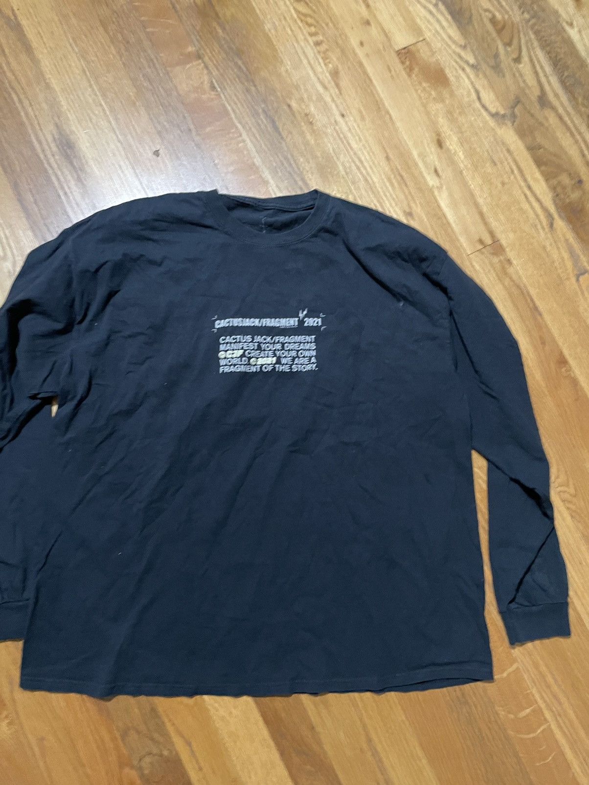 travis scott fragment long sleeve