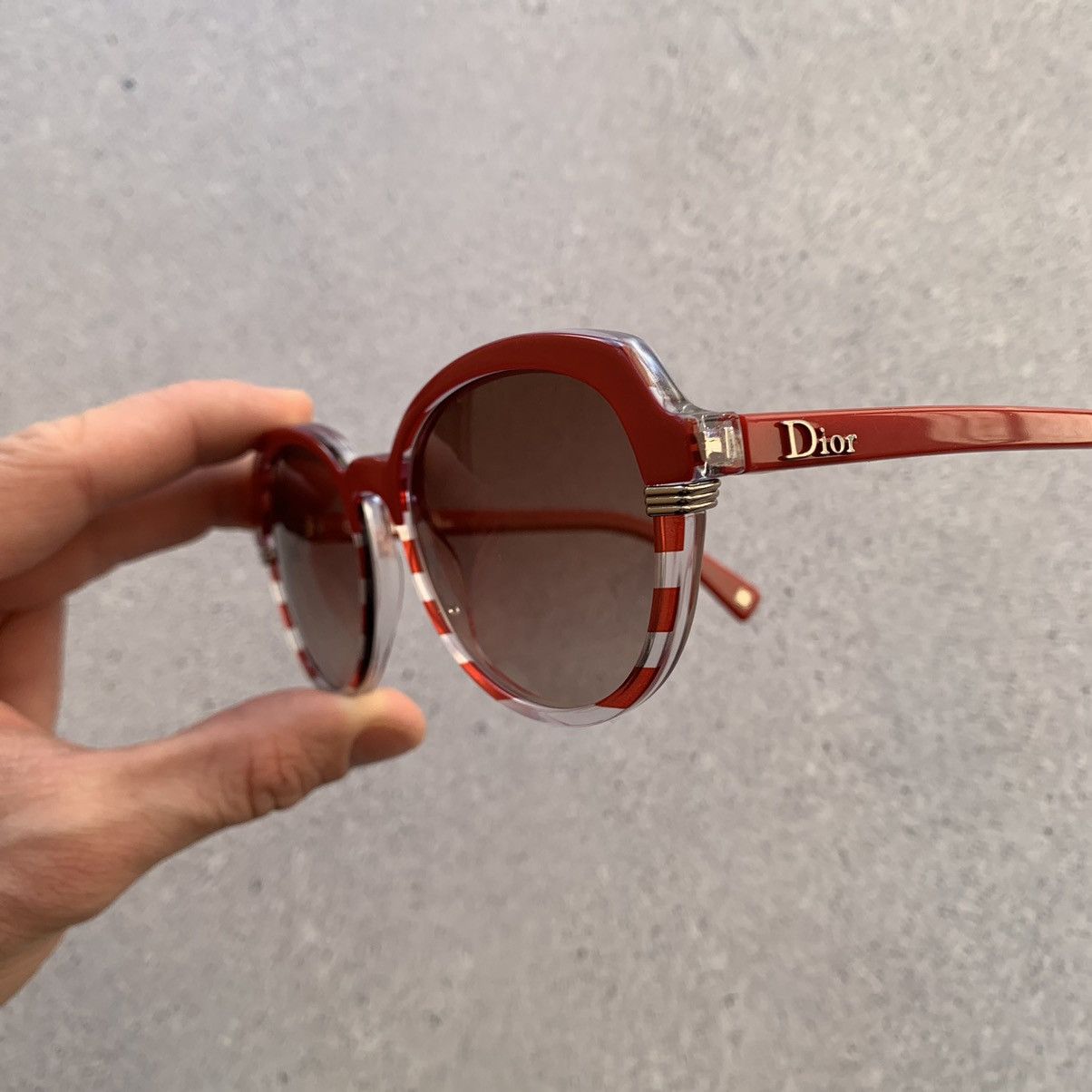 Dior Dior Croisettе 3 Retro Sunglasses Size ONE SIZE - 6 Thumbnail