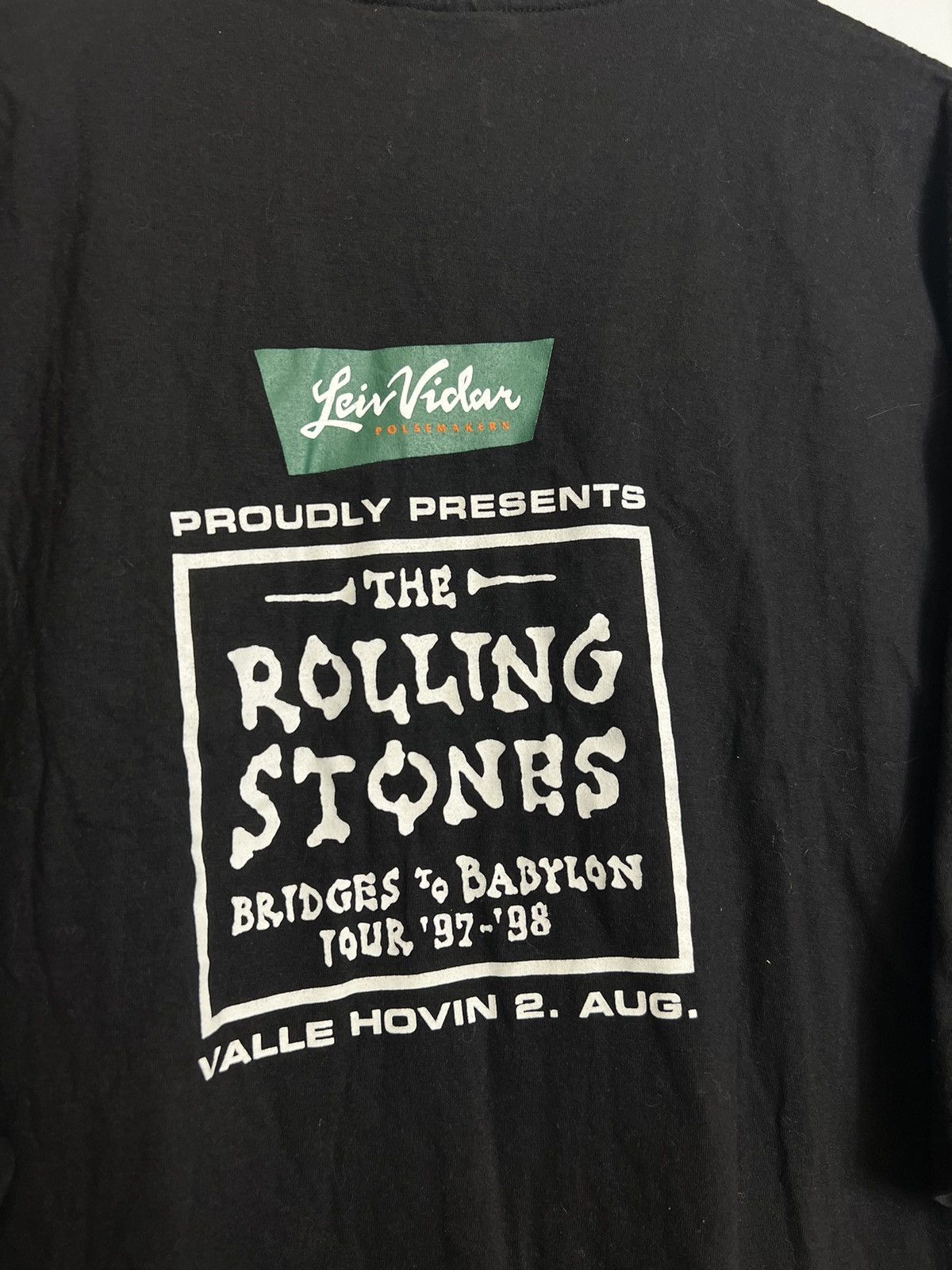 Band Tees Vintage 1997 Rolling Stones Bridges to Babylon Rock Band Tee Size US XL / EU 56 / 4 - 4 Thumbnail