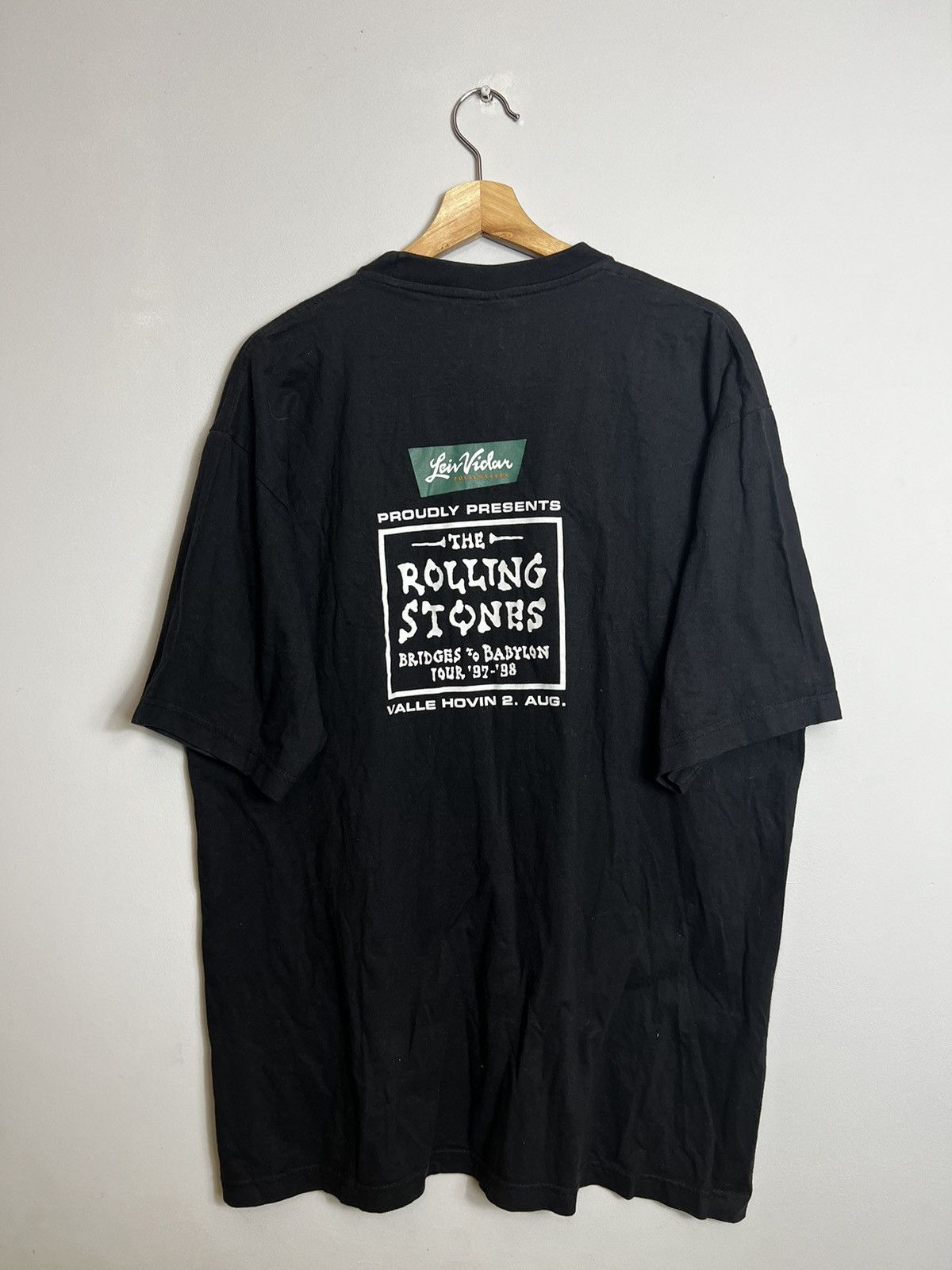 Band Tees Vintage 1997 Rolling Stones Bridges to Babylon Rock Band Tee Size US XL / EU 56 / 4 - 2 Thumbnail