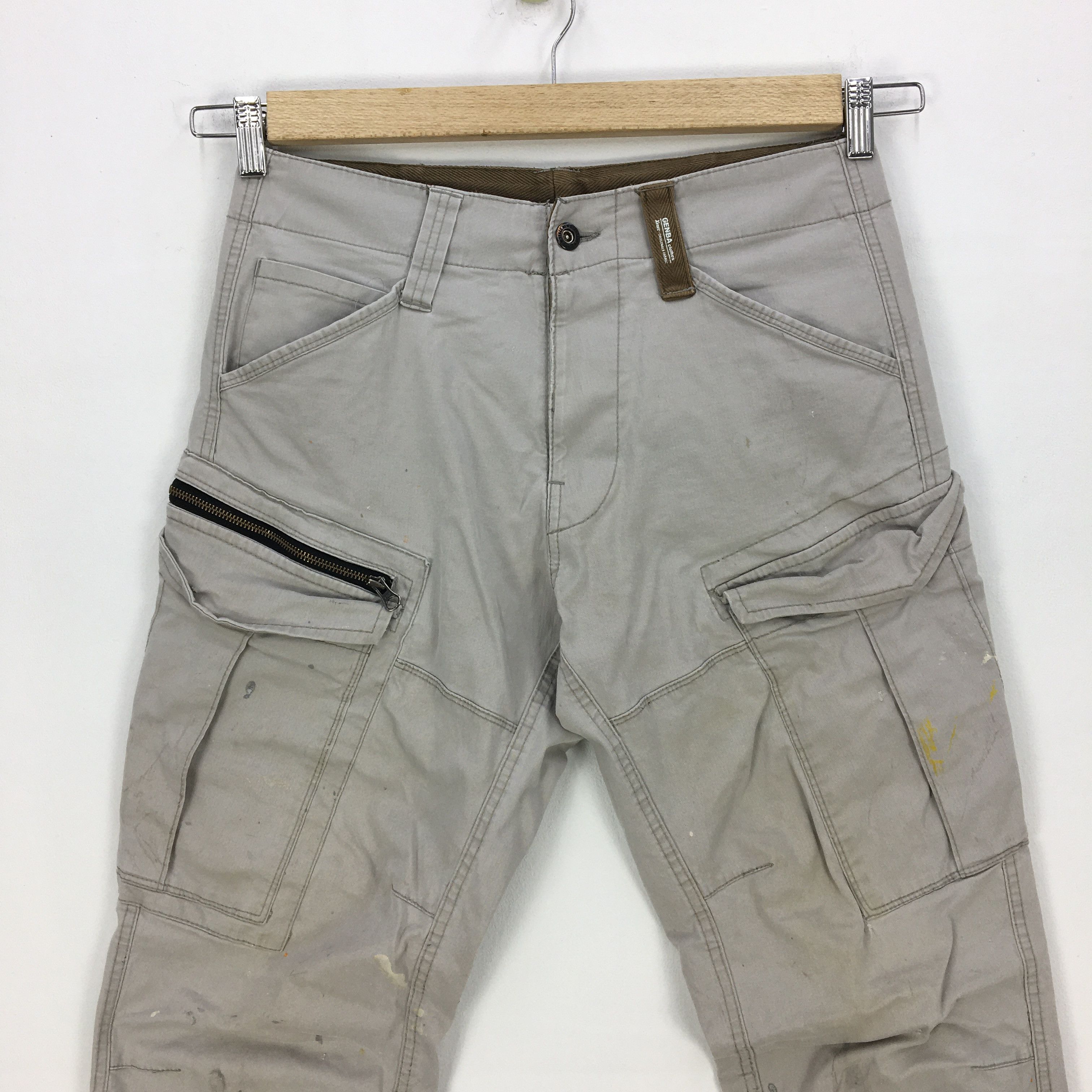 Japanese Brand × Vintage Japanese Cargo Pants Painter Crazy Multi PocketsTrousers Size US 30 / EU 46 - 3 Thumbnail