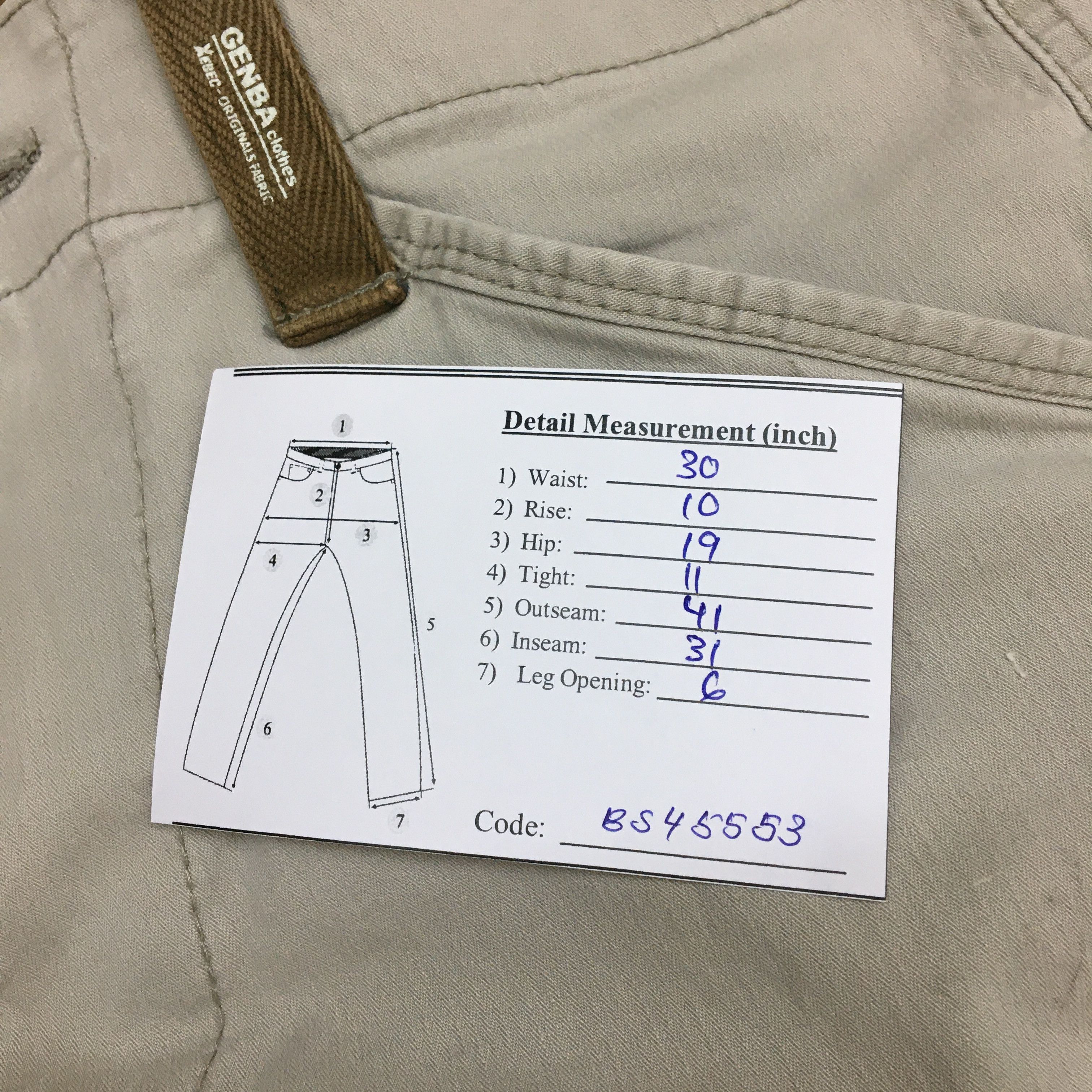 Japanese Brand × Vintage Japanese Cargo Pants Painter Crazy Multi PocketsTrousers Size US 30 / EU 46 - 13 Thumbnail