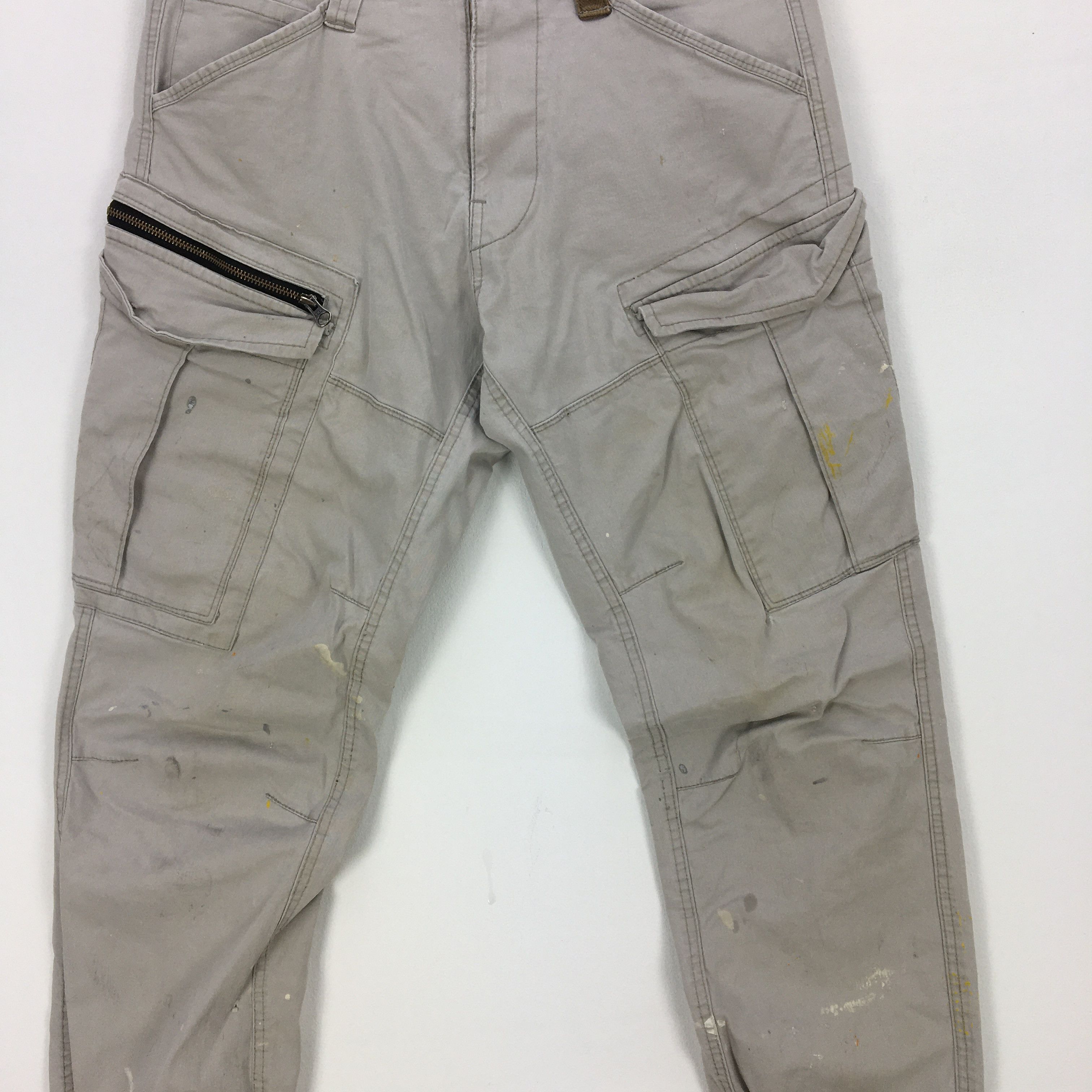 Japanese Brand × Vintage Japanese Cargo Pants Painter Crazy Multi PocketsTrousers Size US 30 / EU 46 - 7 Thumbnail