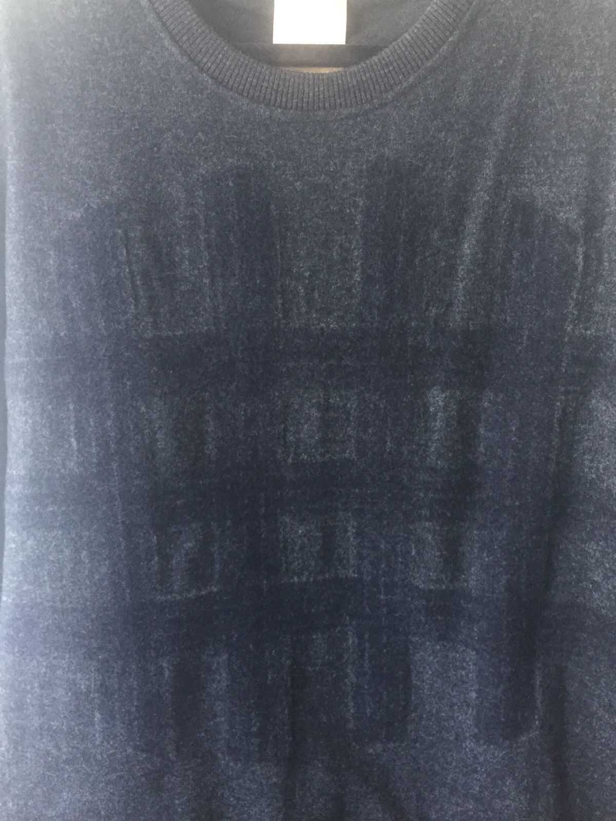 Wooyoungmi WOOYOUNGMI DOUBLE - LAYERED CHECK WOOL - BLEND SWEATSHIRT Size US L / EU 52-54 / 3 - 4 Thumbnail