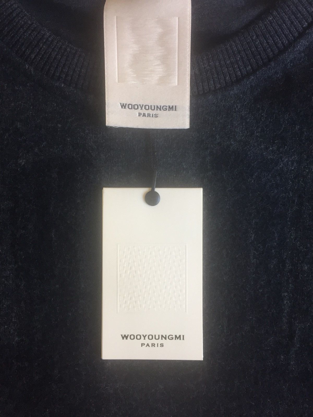 Wooyoungmi WOOYOUNGMI DOUBLE - LAYERED CHECK WOOL - BLEND SWEATSHIRT Size US L / EU 52-54 / 3 - 5 Thumbnail