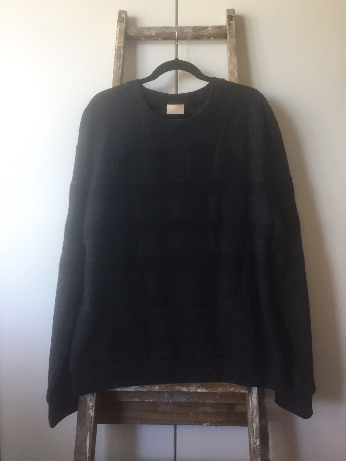 Wooyoungmi WOOYOUNGMI DOUBLE - LAYERED CHECK WOOL - BLEND SWEATSHIRT Size US L / EU 52-54 / 3 - 2 Thumbnail