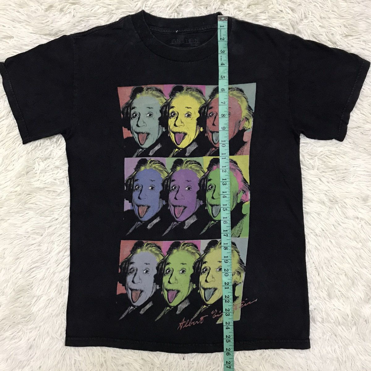 Japanese Brand Albert Enstein pop art design tee Size US S / EU 44-46 / 1 - 9 Thumbnail