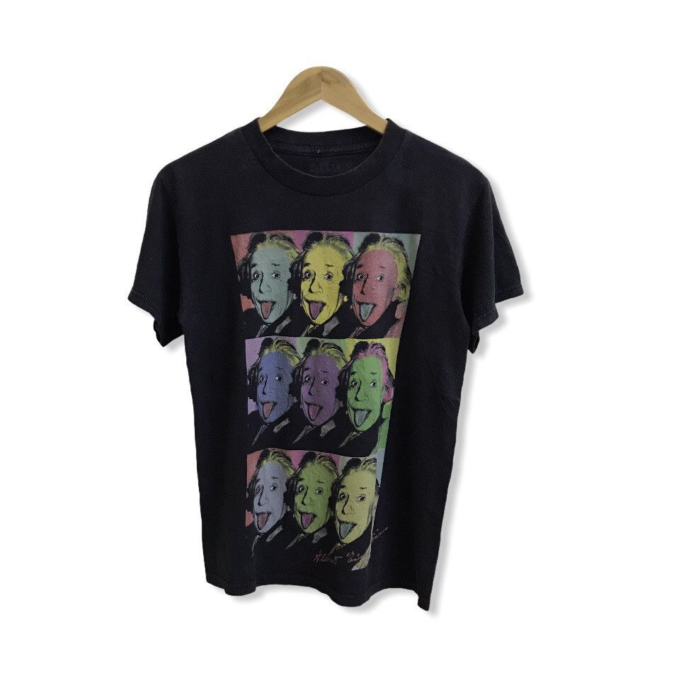 Japanese Brand Albert Enstein pop art design tee Size US S / EU 44-46 / 1 - 1 Thumbnail