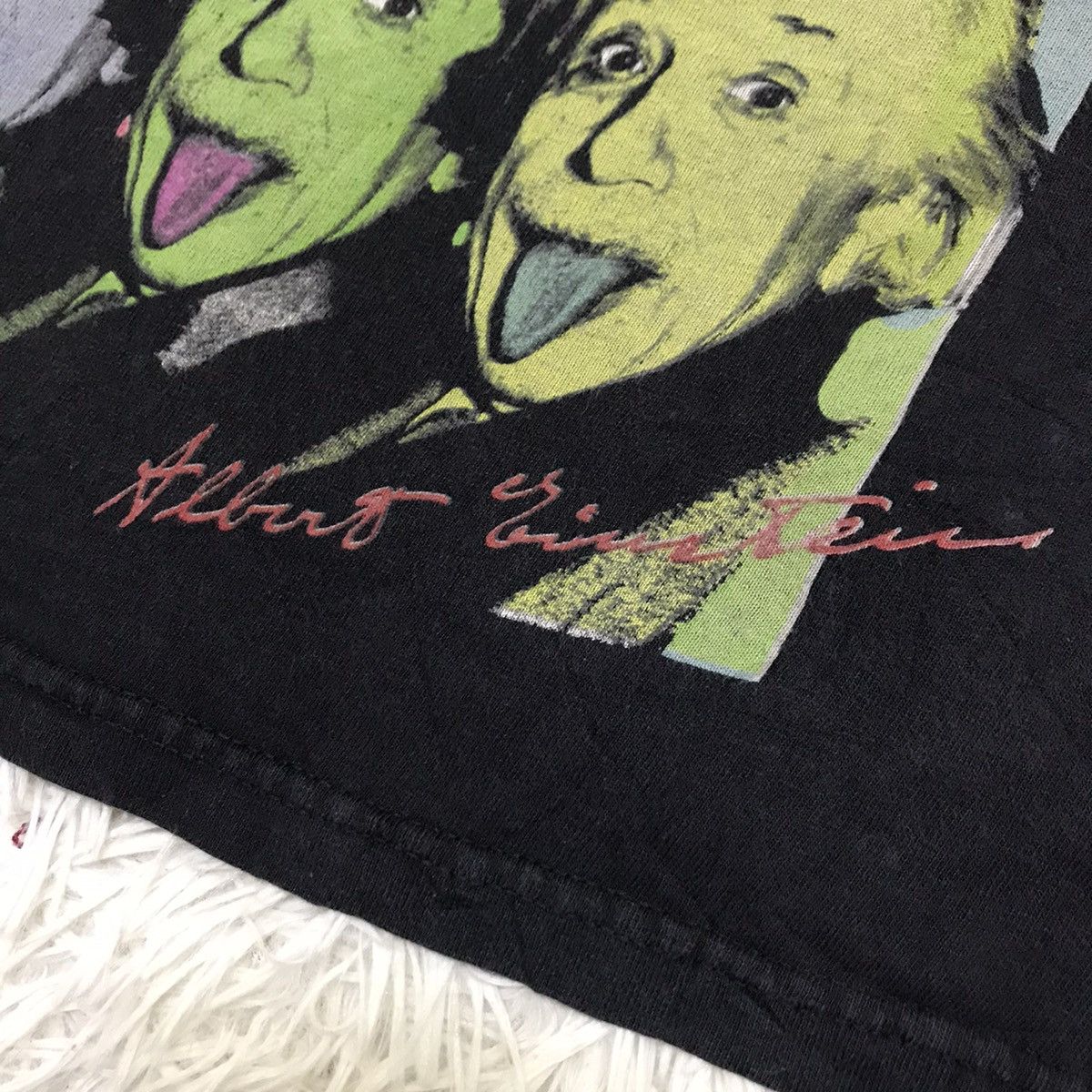 Japanese Brand Albert Enstein pop art design tee Size US S / EU 44-46 / 1 - 7 Thumbnail
