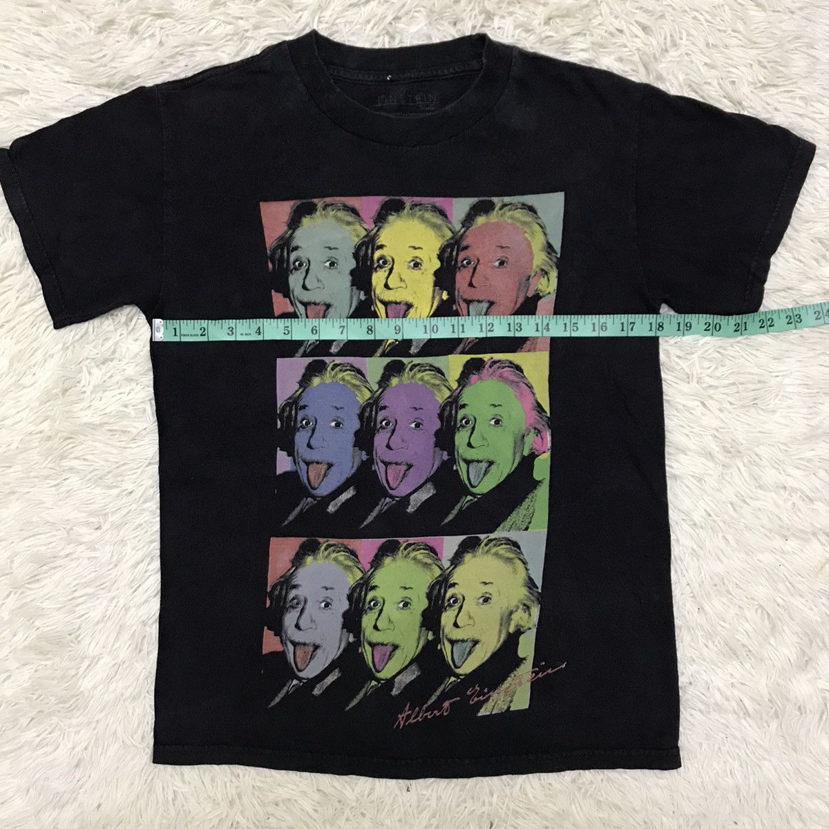 Japanese Brand Albert Enstein pop art design tee Size US S / EU 44-46 / 1 - 8 Thumbnail