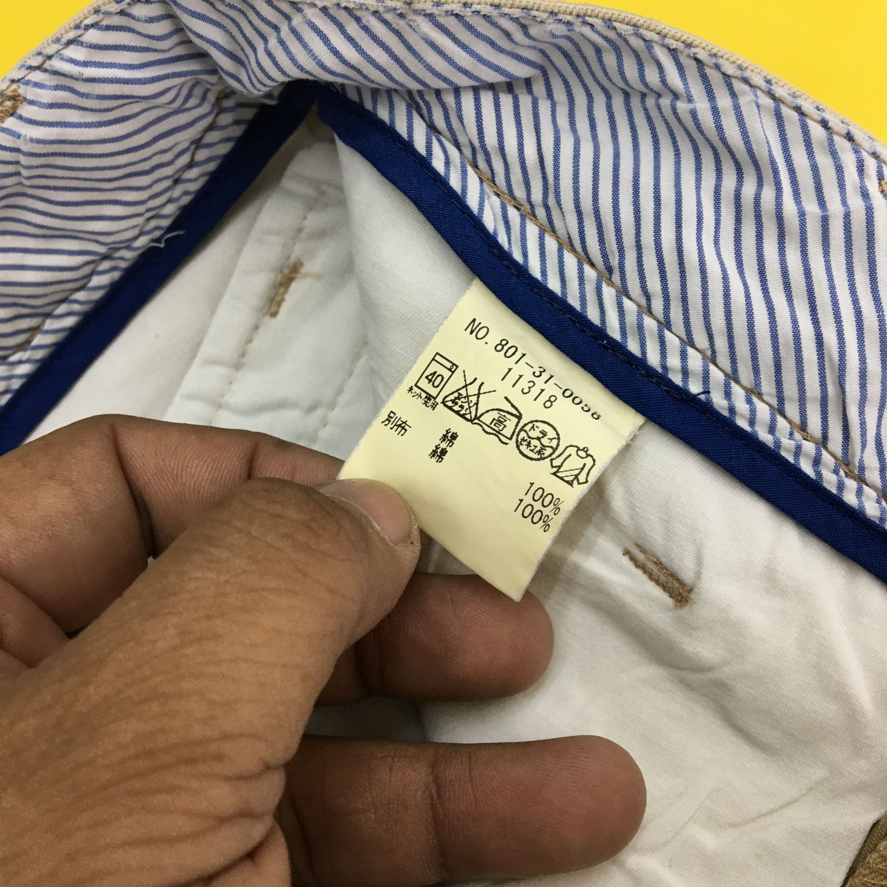 Japanese Brand × Vintage Vintage Ships Japan Trousers Ships Japan Jeans Pants Size US 30 / EU 46 - 7 Thumbnail