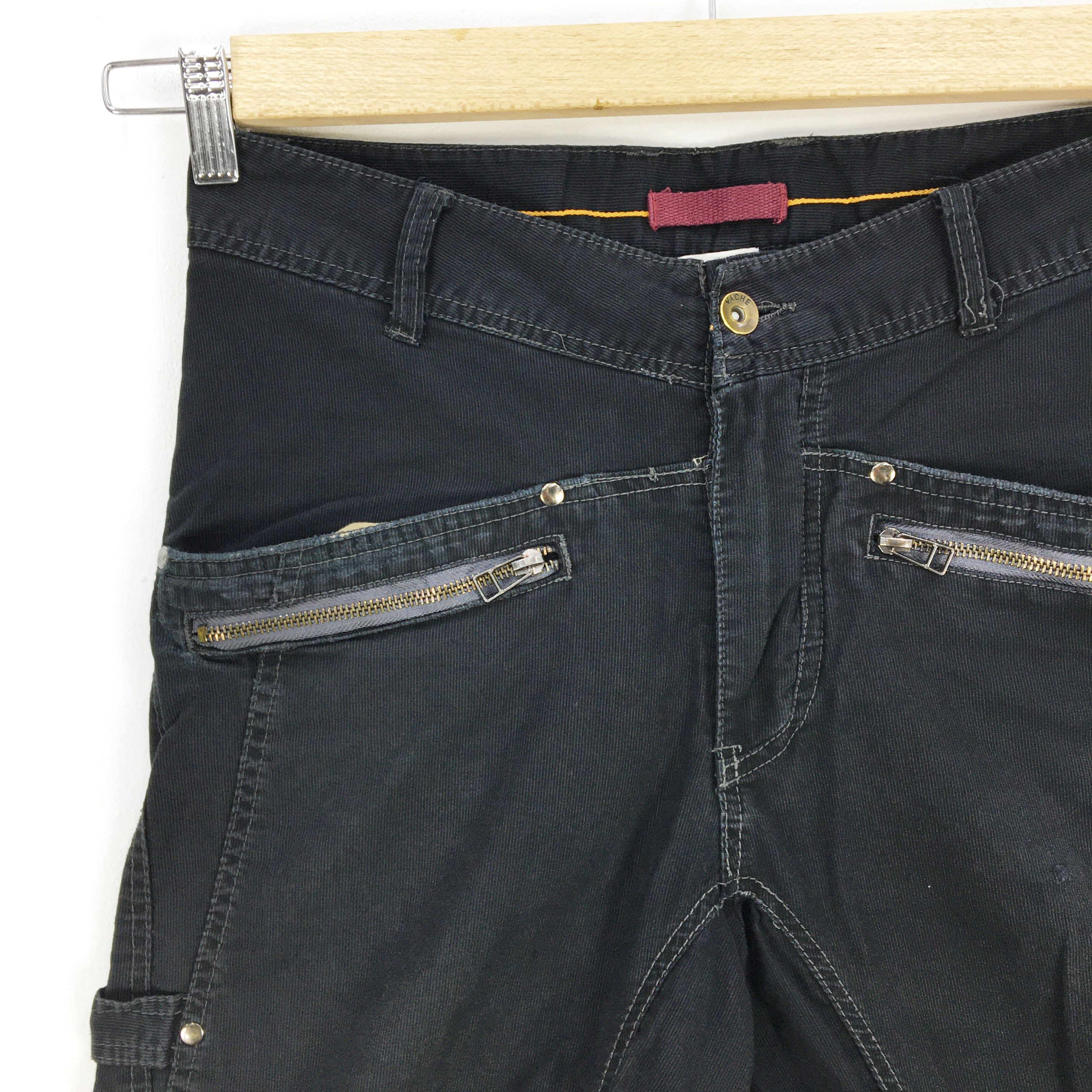 Japanese Brand × Vintage Japanese Cargo Pants Multi Pocket Tactical Fatigue Trousers Size US 30 / EU 46 - 5 Thumbnail