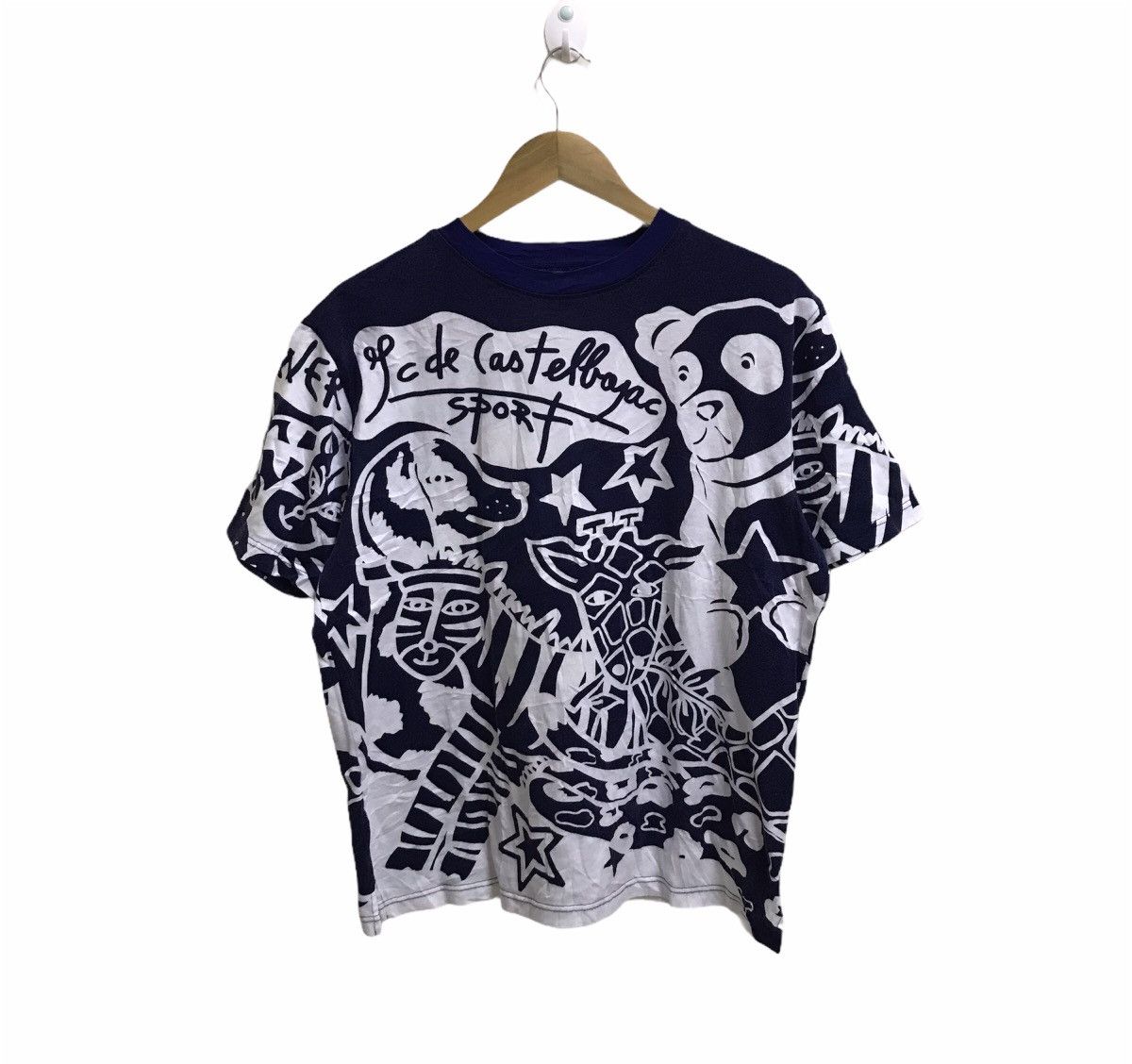 Vintage Jean-Charles Jean Castalbajac Sport Overprint Tshirt