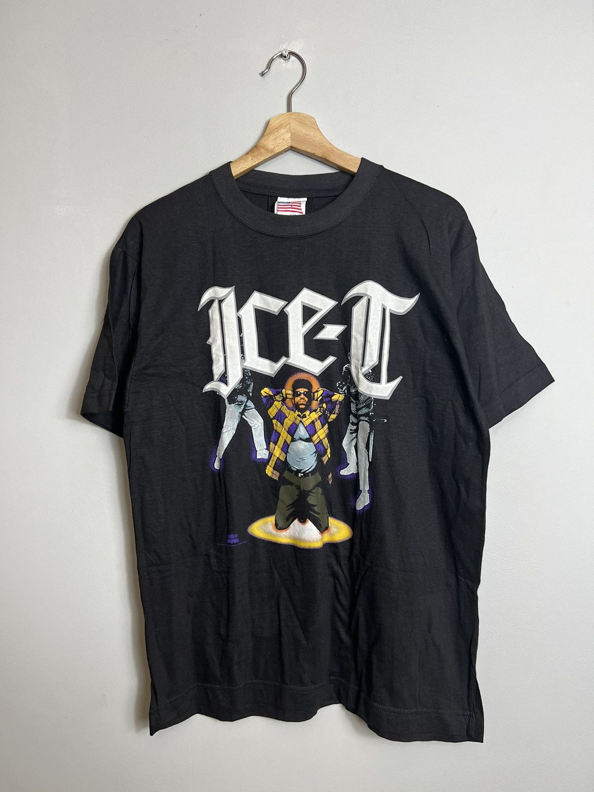 Band Tees Rare Vintage 90s Ice T debut album Rap Hip Hop t shirt Size US M / EU 48-50 / 2 - 1 Thumbnail