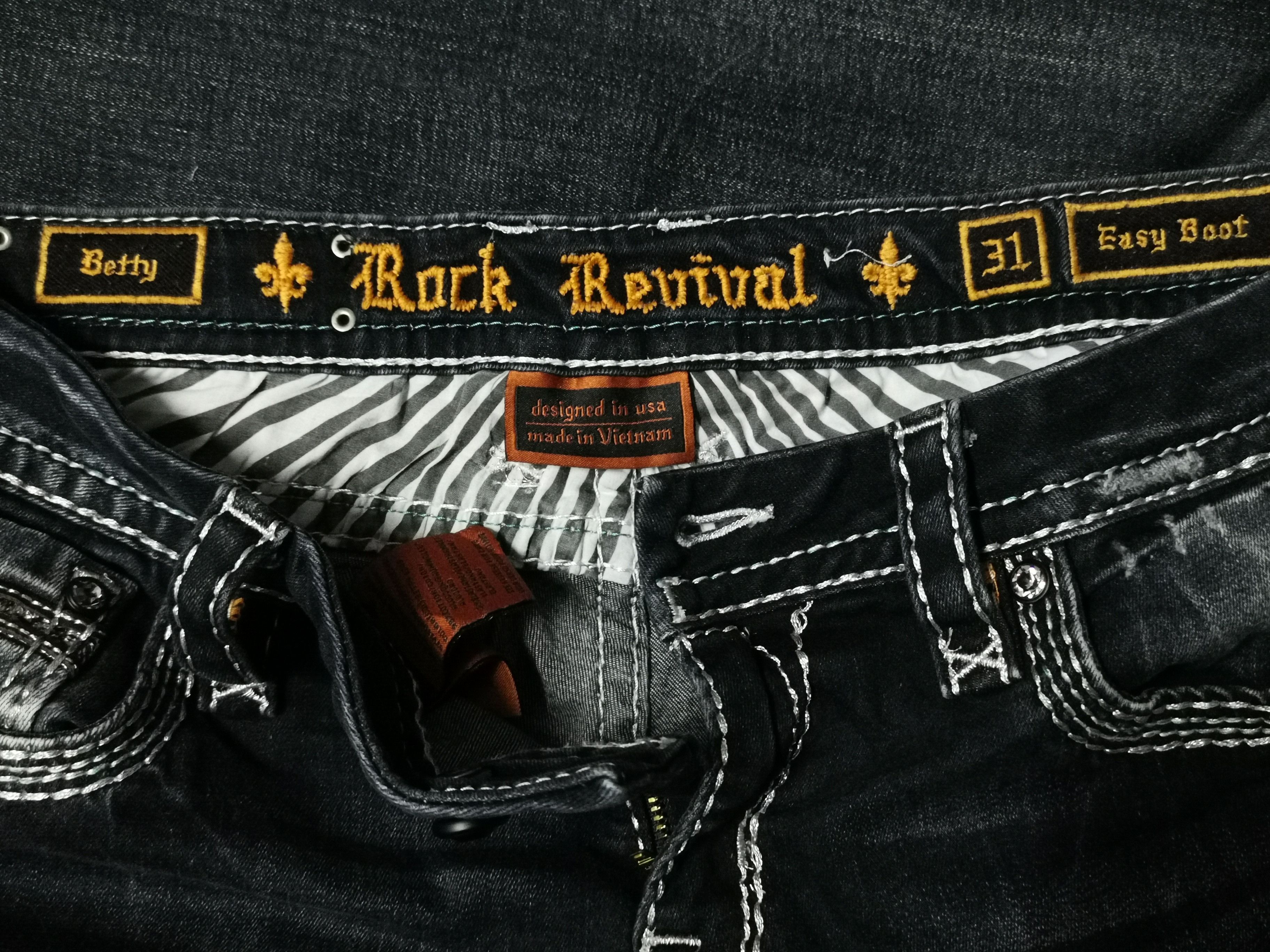 Rock Revival Rock Revival Denim - Nice Design Size 31" - 10 Thumbnail