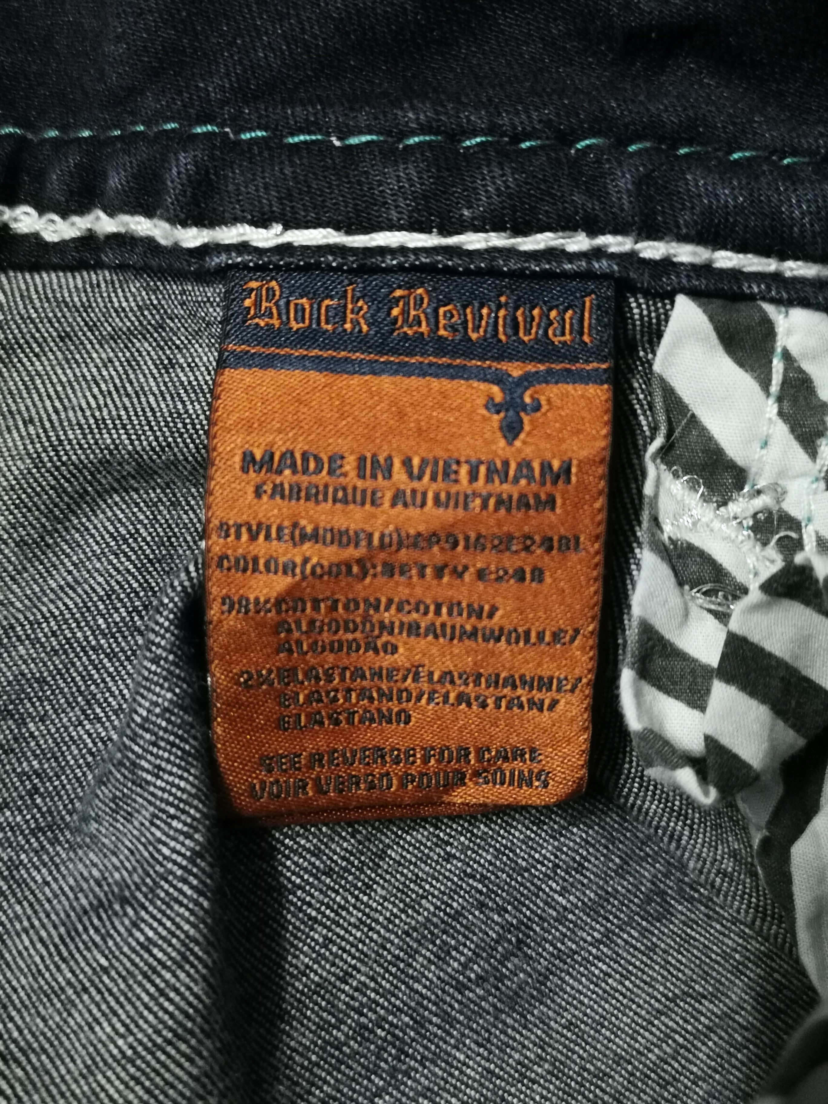 Rock Revival Rock Revival Denim - Nice Design Size 31" - 8 Thumbnail