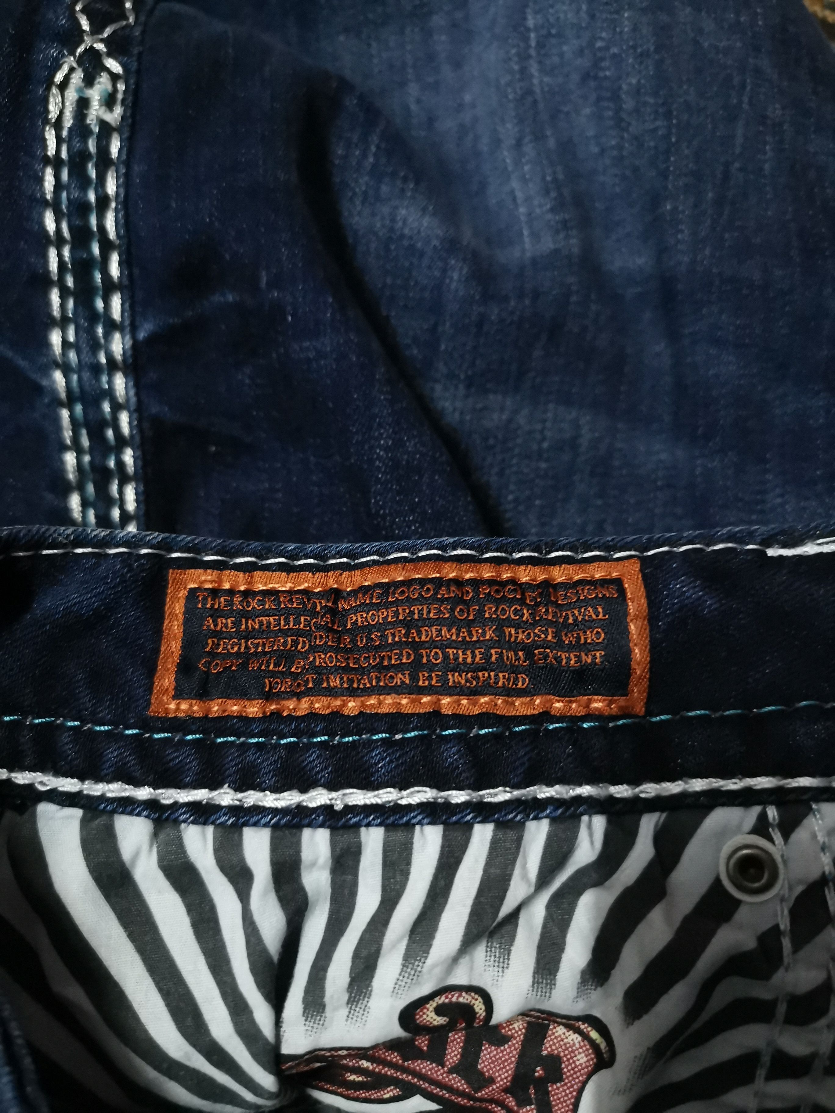 Rock Revival Rock Revival Denim - Nice Design Size 31" - 13 Thumbnail