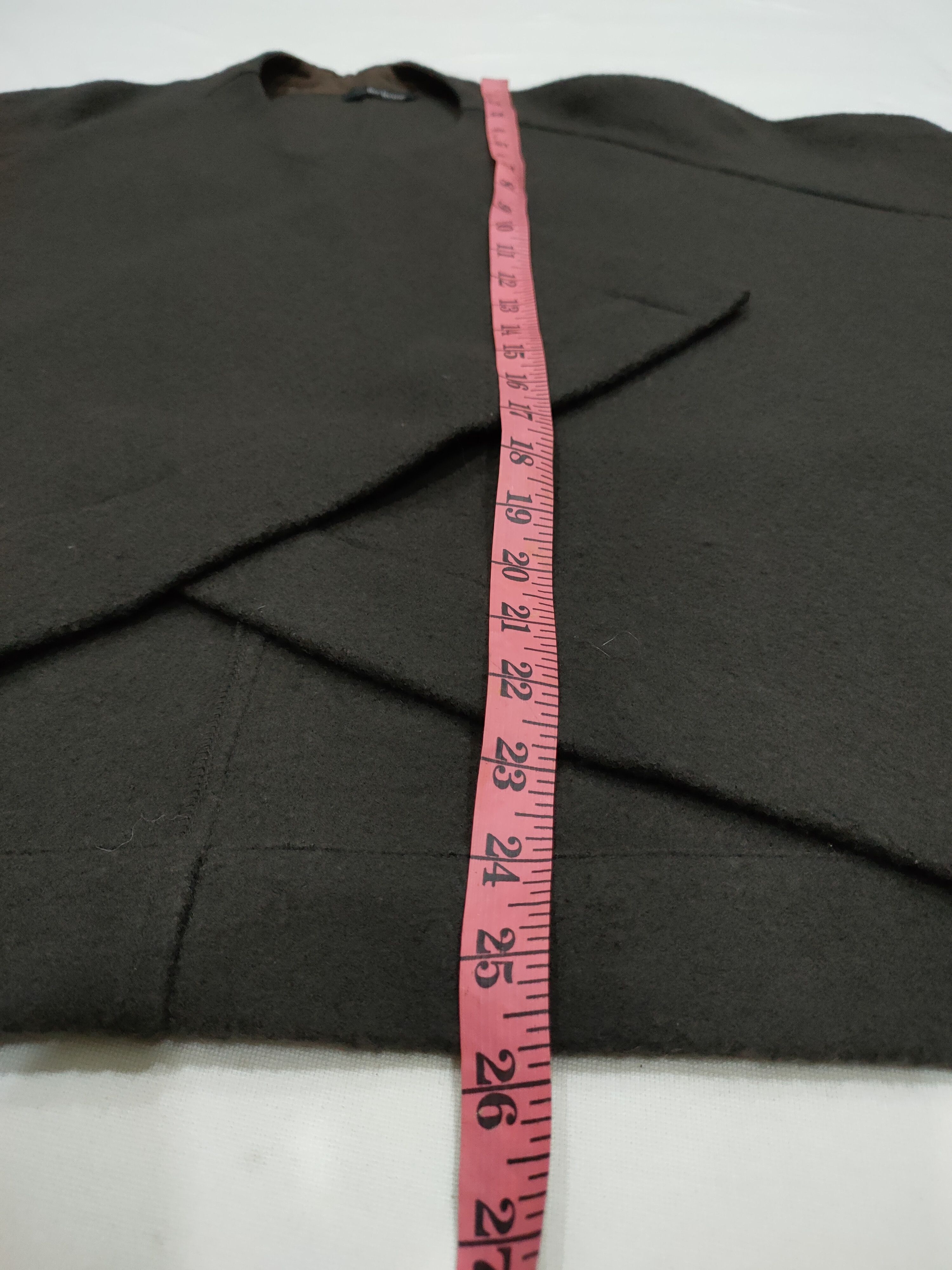 Yohji Yamamoto VTG Y'S FOR LIVING WOOL NYLON CAPES KIMONO JACKET CARDIGAN Size US M / EU 48-50 / 2 - 8 Thumbnail