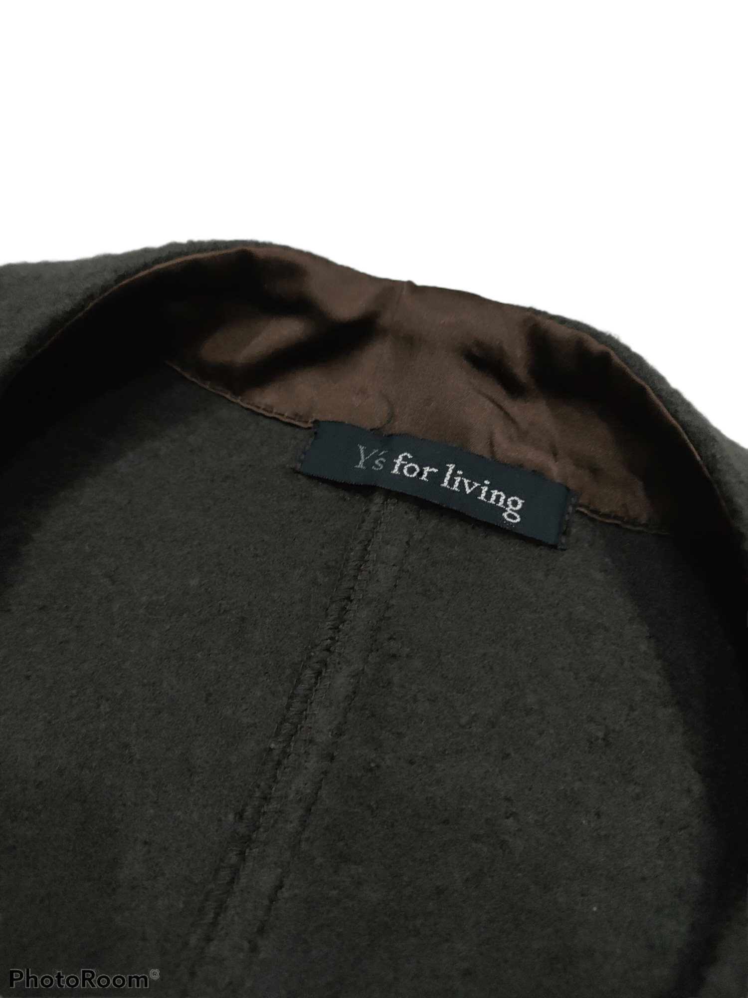 Yohji Yamamoto VTG Y'S FOR LIVING WOOL NYLON CAPES KIMONO JACKET CARDIGAN Size US M / EU 48-50 / 2 - 5 Thumbnail