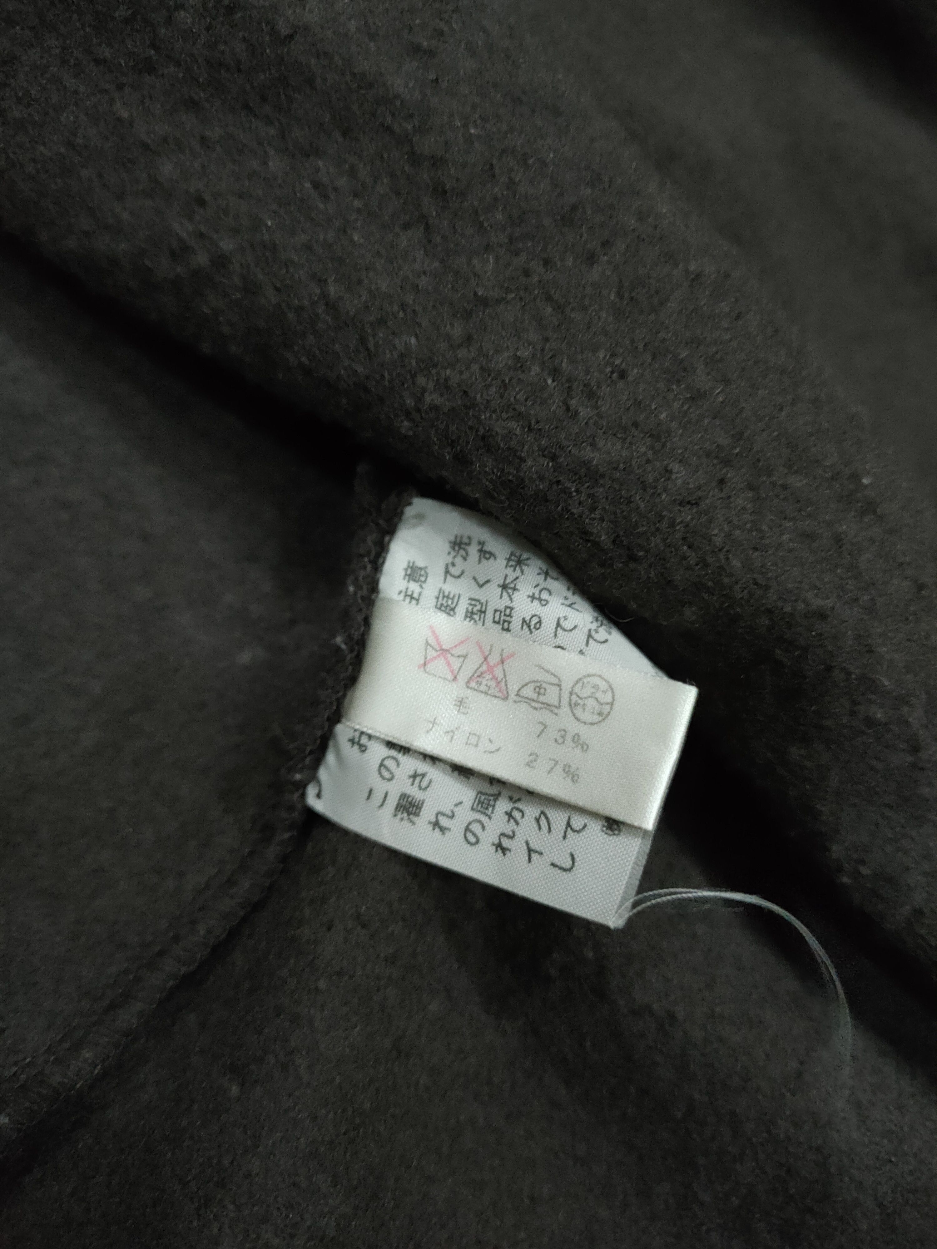Yohji Yamamoto VTG Y'S FOR LIVING WOOL NYLON CAPES KIMONO JACKET CARDIGAN Size US M / EU 48-50 / 2 - 9 Thumbnail