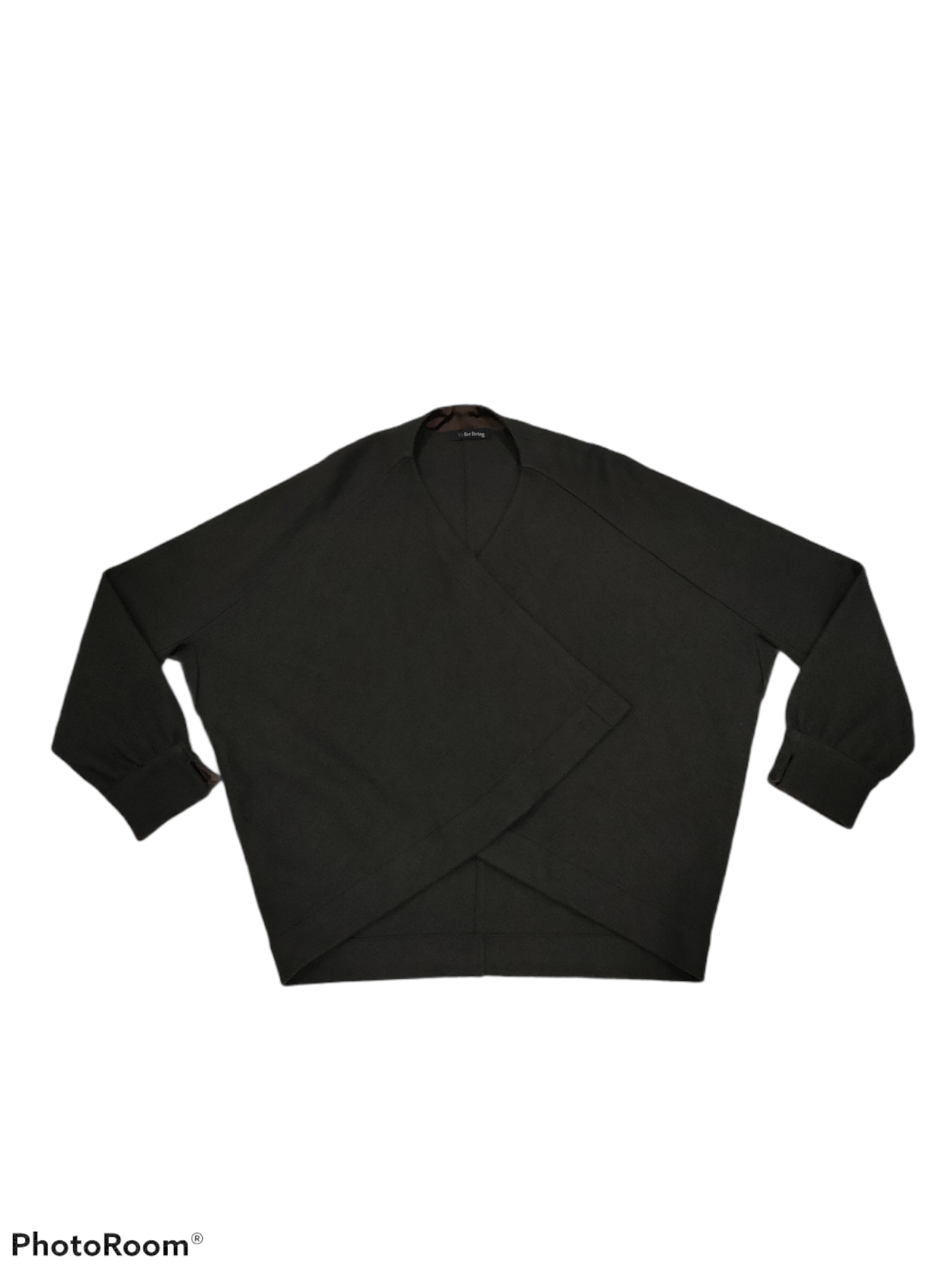 Yohji Yamamoto VTG Y'S FOR LIVING WOOL NYLON CAPES KIMONO JACKET CARDIGAN Size US M / EU 48-50 / 2 - 3 Thumbnail
