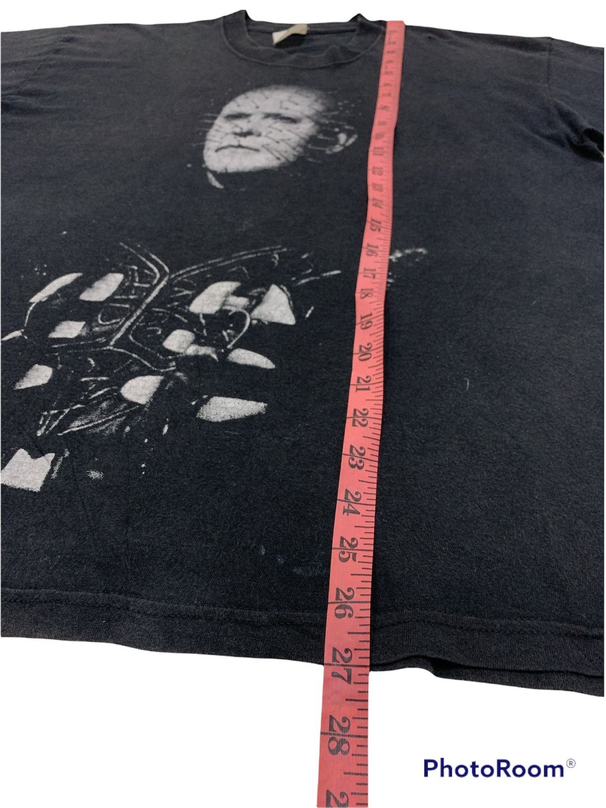Band Tees VINTAGE 1990s HELLRAISER INFERNO DISTRESSED SHIRT Size US M / EU 48-50 / 2 - 4 Thumbnail