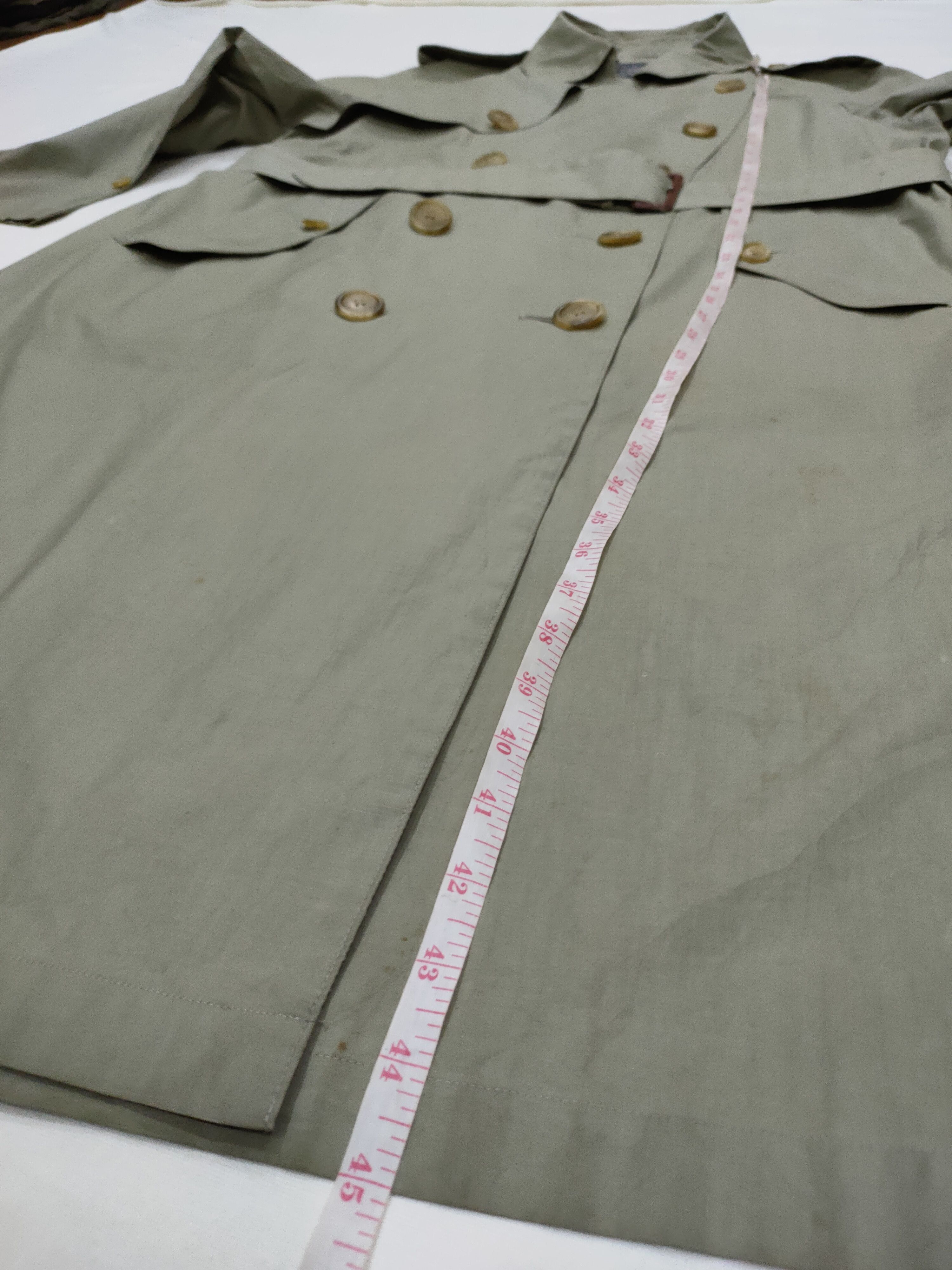 Burberry VINTAGE CHELSEA COTTON GABARDINE TRENCH COAT Size US M / EU 48-50 / 2 - 6 Thumbnail