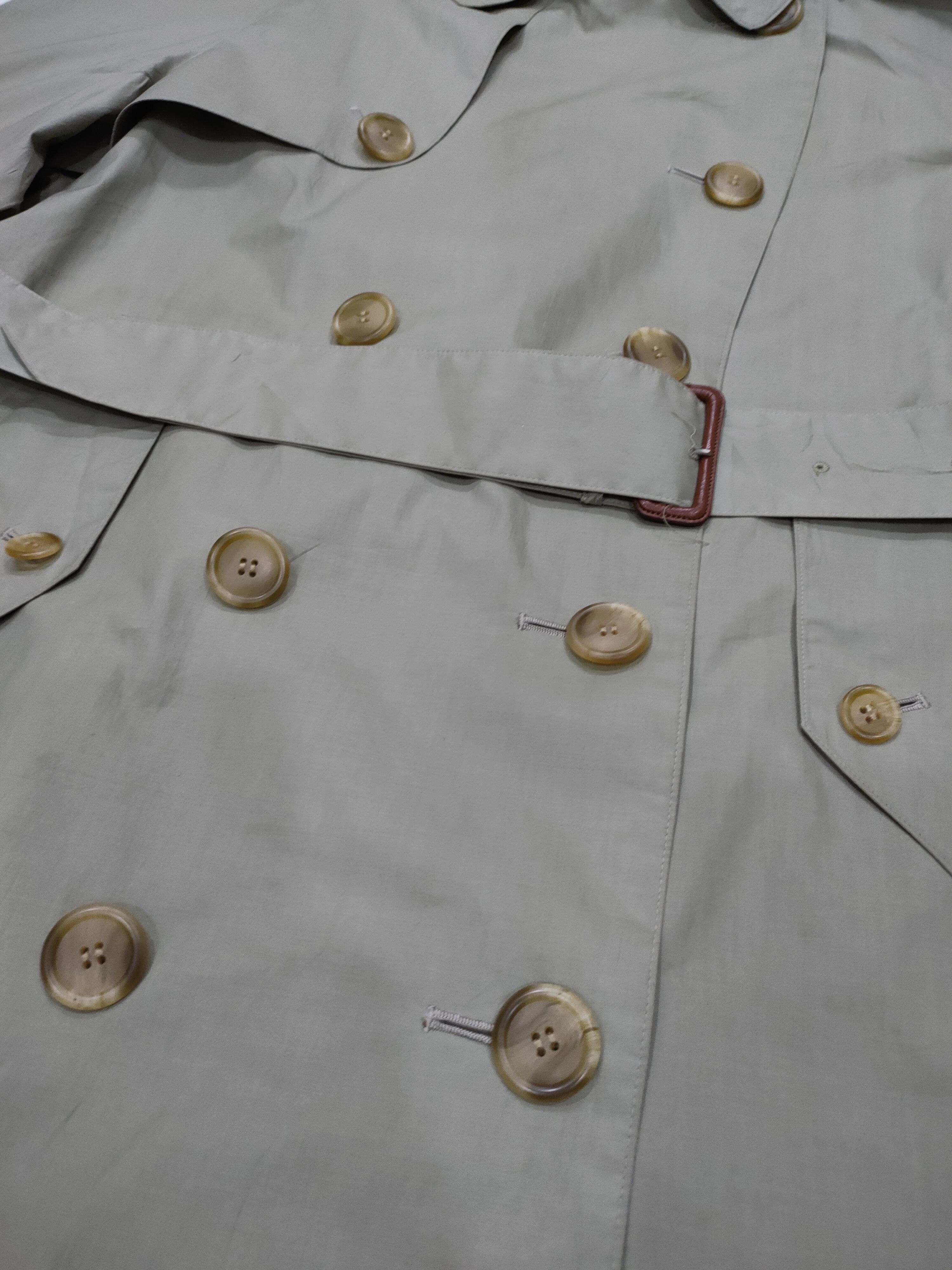Burberry VINTAGE CHELSEA COTTON GABARDINE TRENCH COAT Size US M / EU 48-50 / 2 - 4 Thumbnail