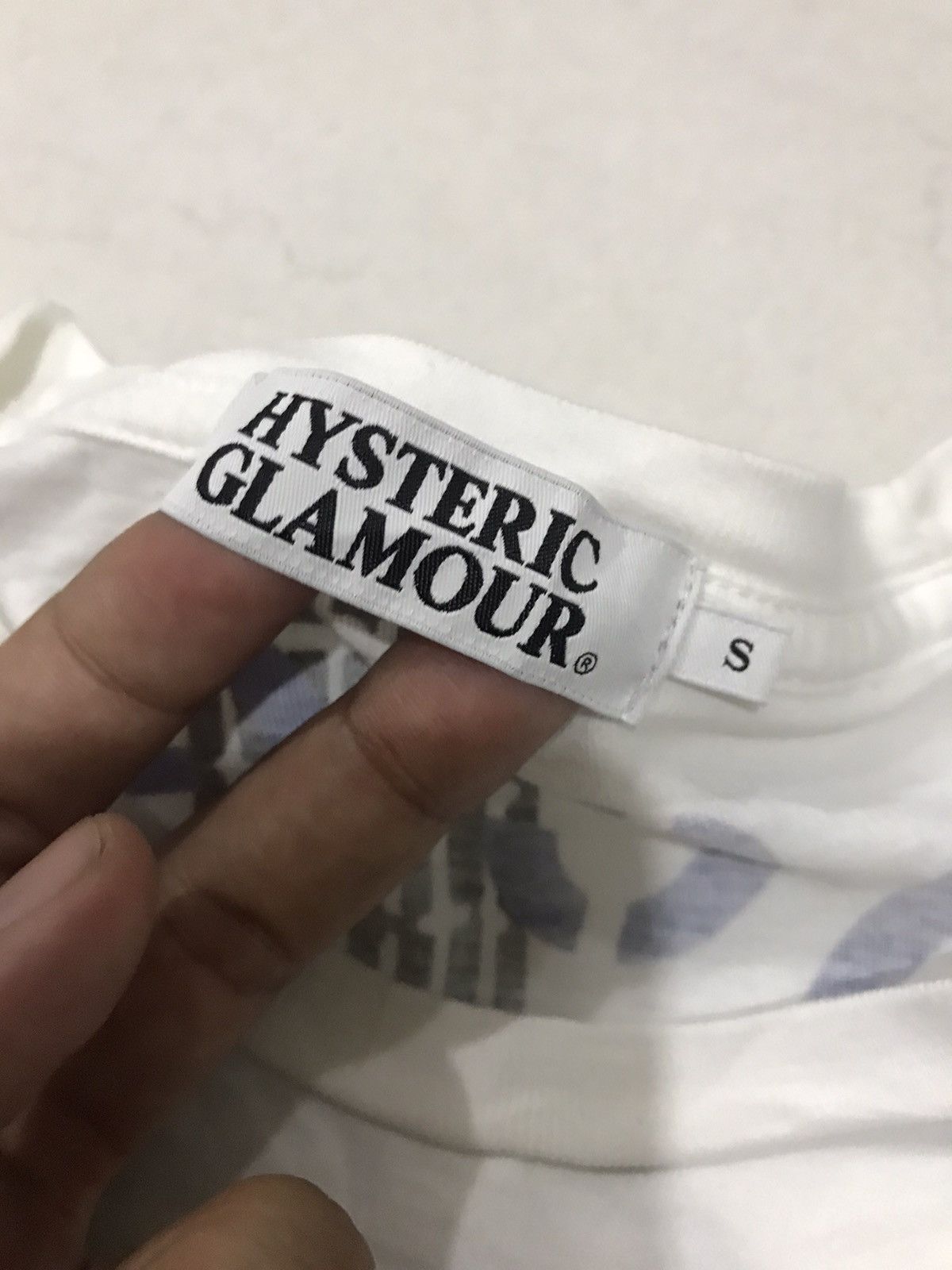 Hysteric Glamour HYSTERIC GLAMOUR JAPAN LARGE PRINT WOMEN TOP SHIRT SIZE S Size S / US 4 / IT 40 - 8 Thumbnail