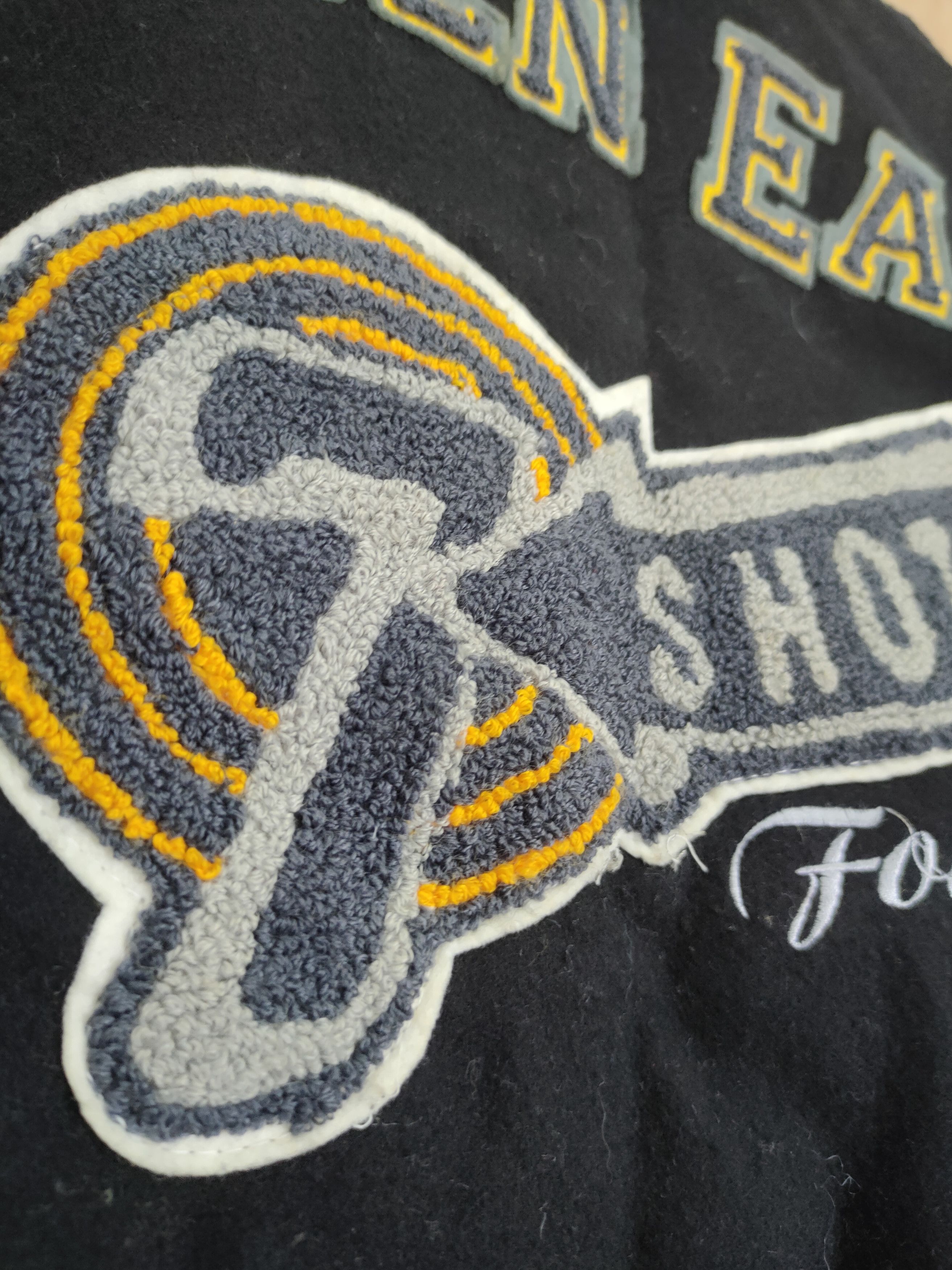 Japanese Brand Golden Eagle Jeaning Garage black varsity jacket #4203 Size US M / EU 48-50 / 2 - 5 Thumbnail