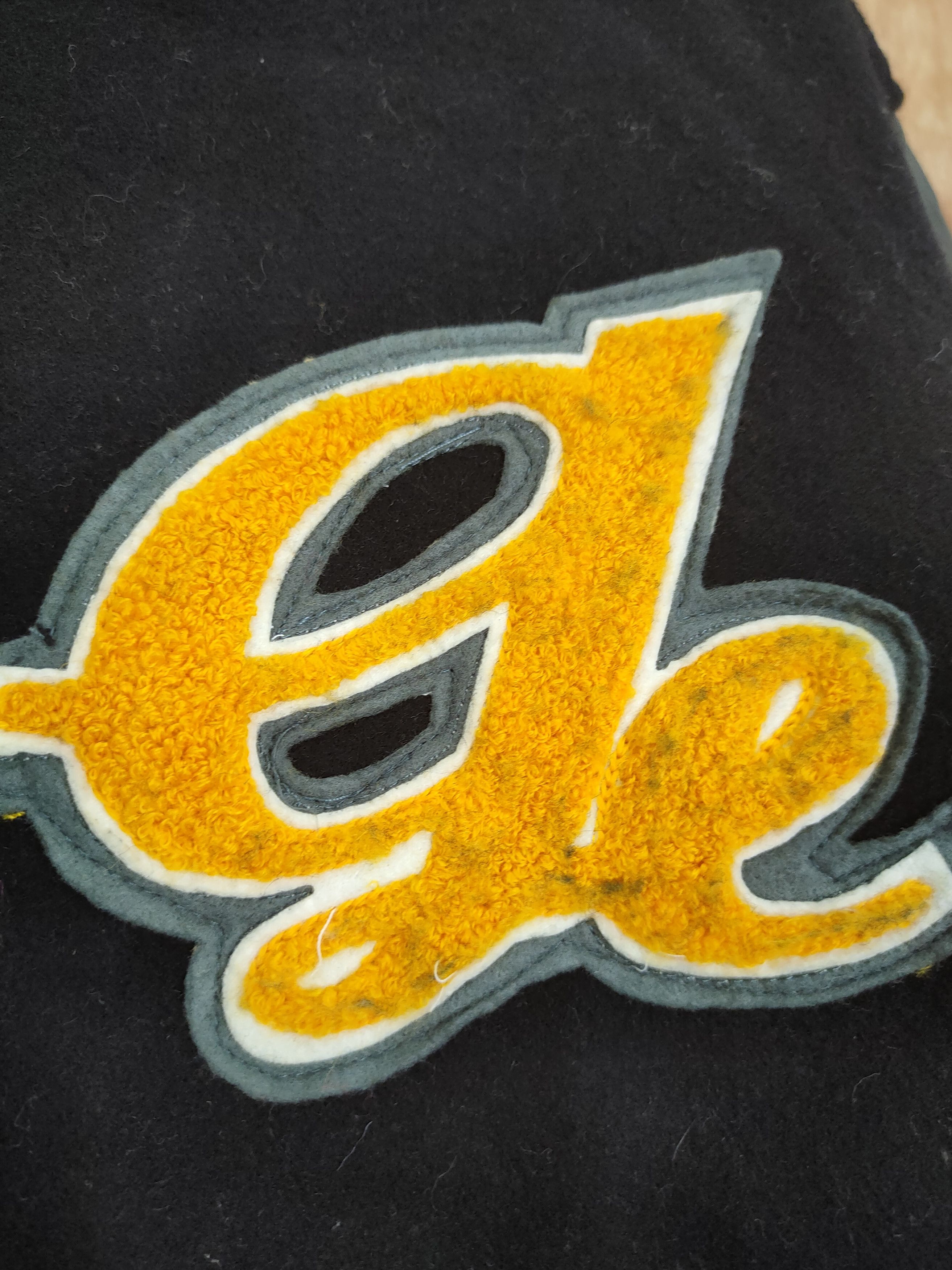 Japanese Brand Golden Eagle Jeaning Garage black varsity jacket #4203 Size US M / EU 48-50 / 2 - 11 Thumbnail