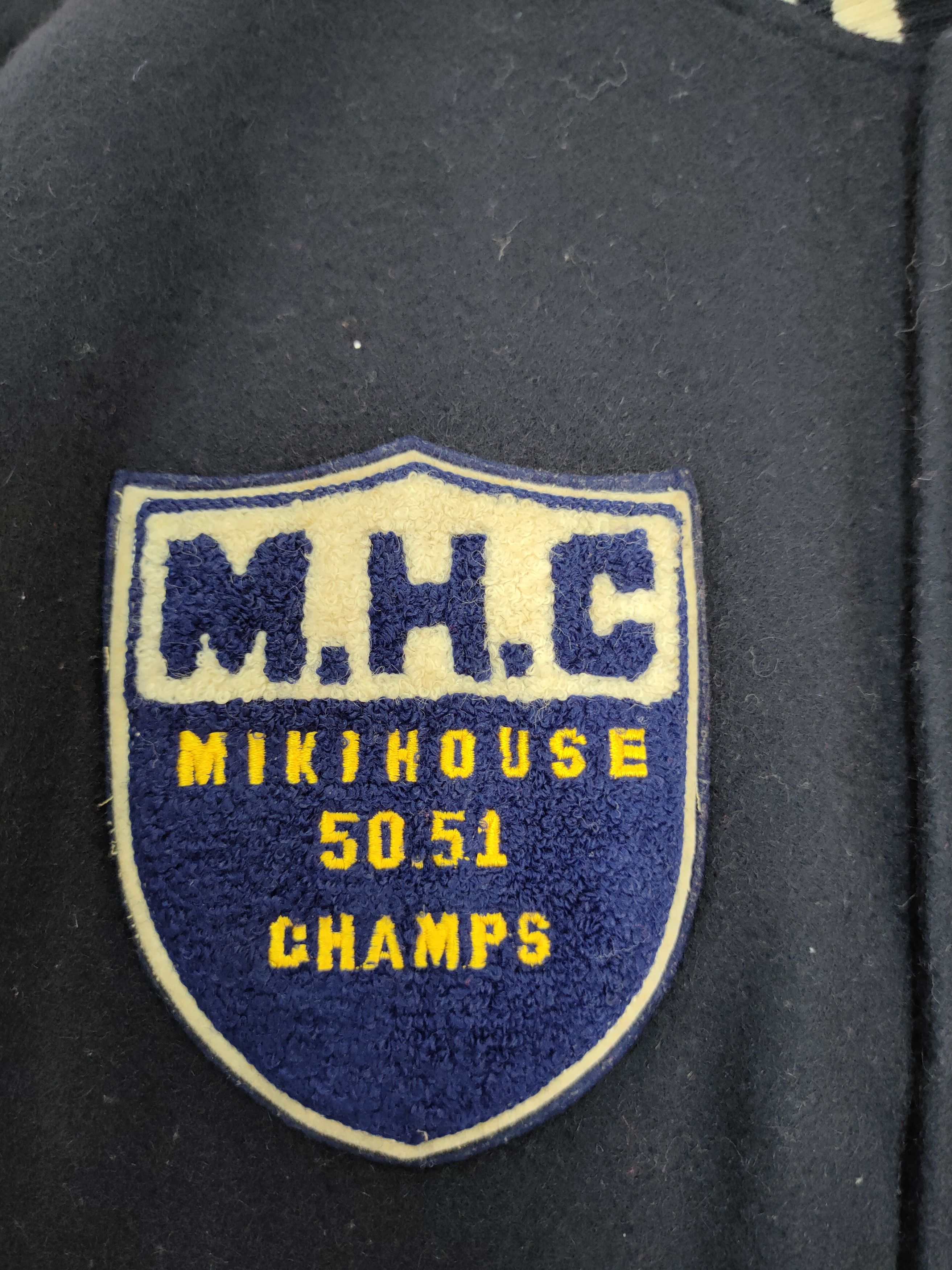Japanese Brand Miki House Cricket Champ varsity Vtg wool jacket #4104 DLAL Size US M / EU 48-50 / 2 - 5 Thumbnail