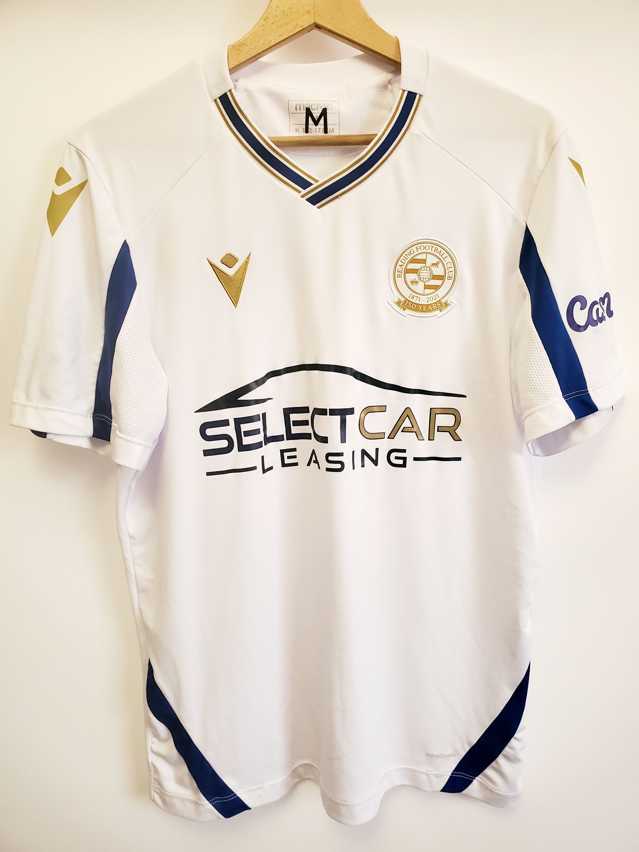 Macron Macron FC Reading Casa Shirt jersey 150 years size Size US M / EU 48-50 / 2 - 1 Thumbnail