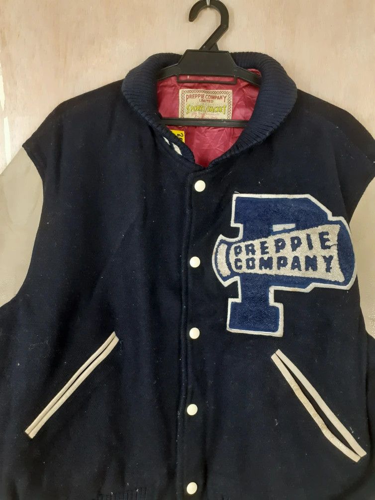 Japanese Brand Preppie Company japan vintage varsity jacket #3644DL Size US M / EU 48-50 / 2 - 13 Thumbnail