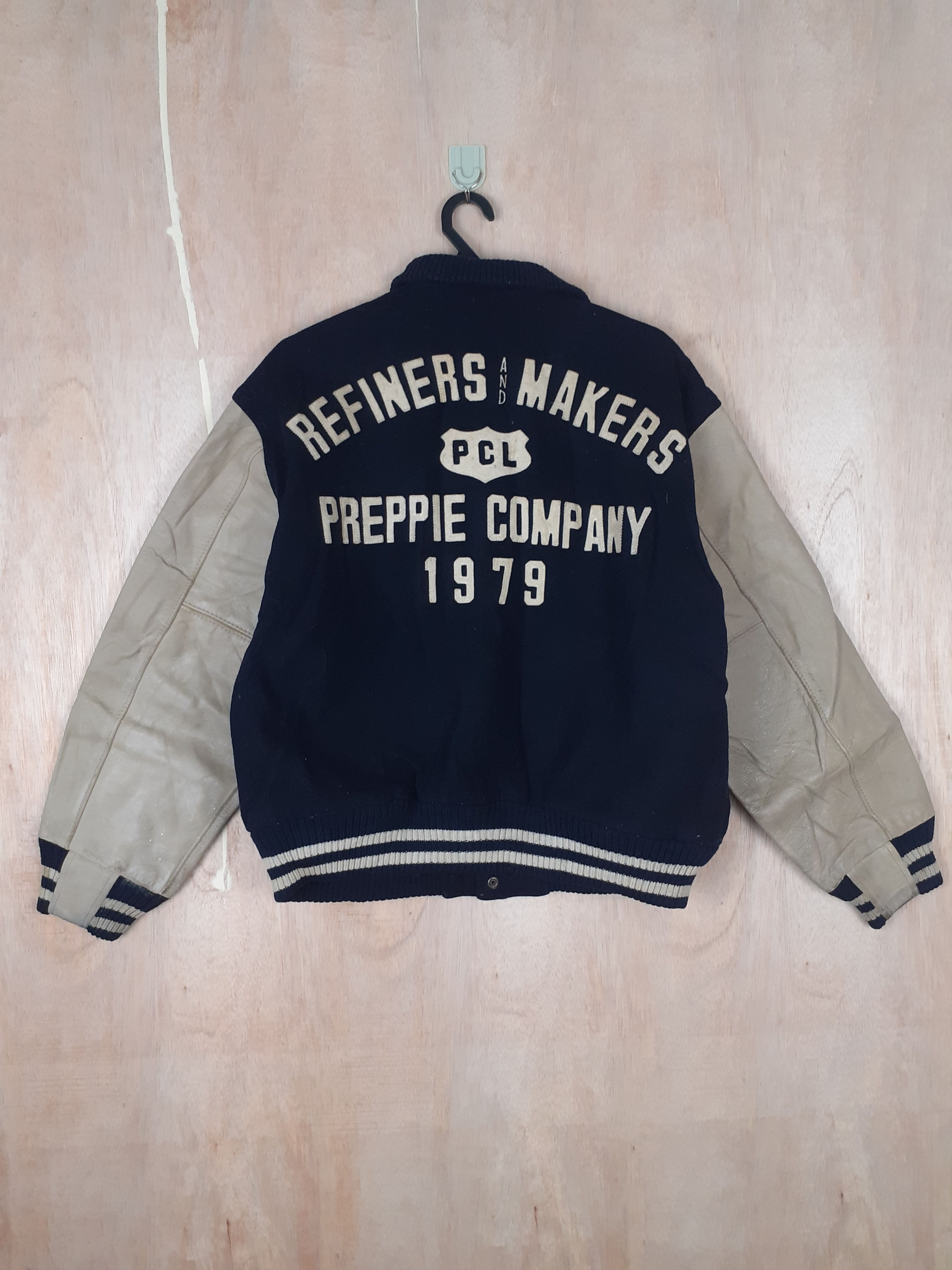 Japanese Brand Preppie Company japan vintage varsity jacket #3644DL Size US M / EU 48-50 / 2 - 1 Thumbnail