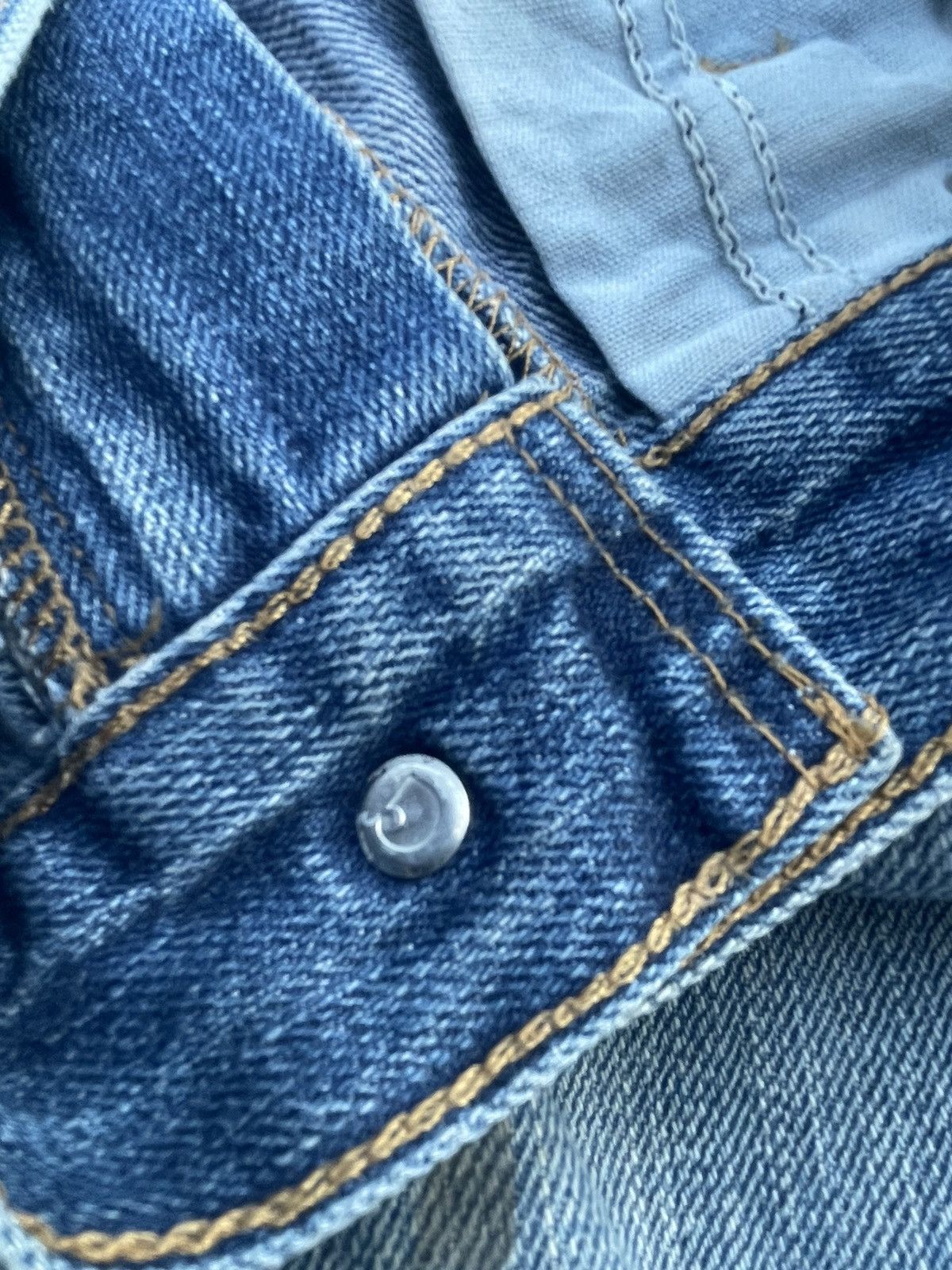 Carhartt Carhartt Aging Faded Wash Denim Size US 35 - 13 Thumbnail