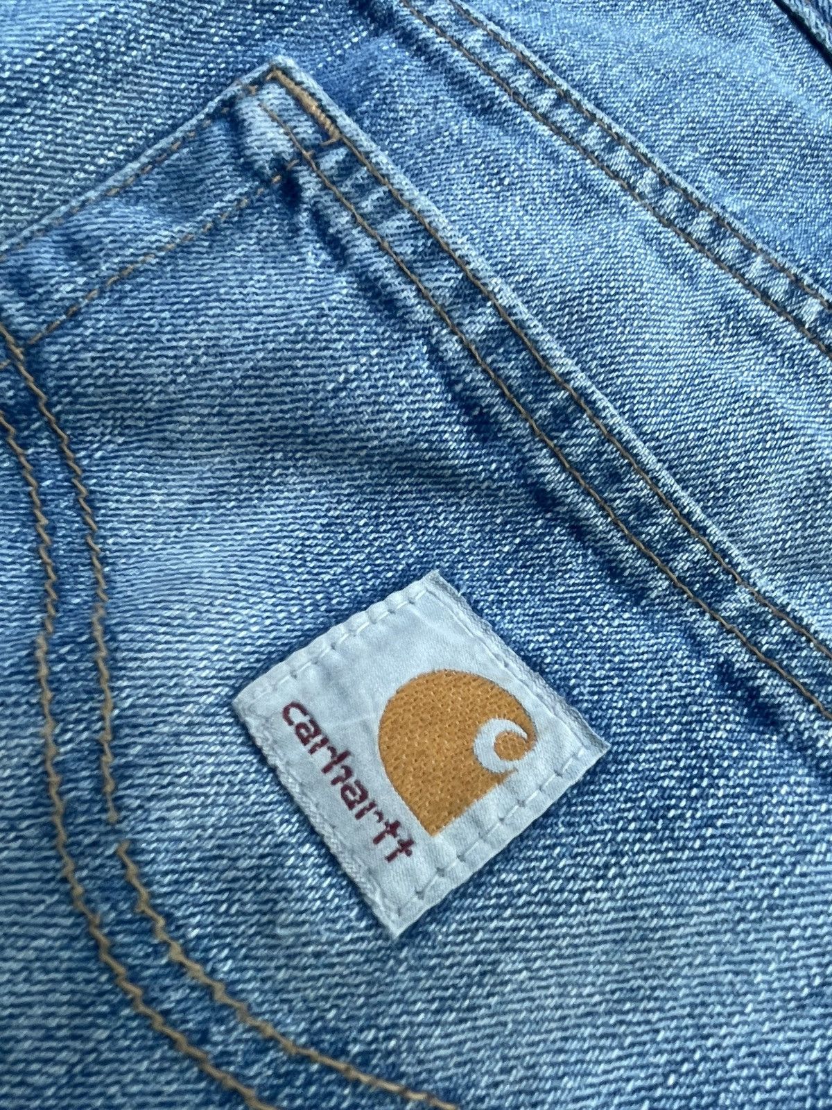 Carhartt Carhartt Aging Faded Wash Denim Size US 35 - 11 Thumbnail